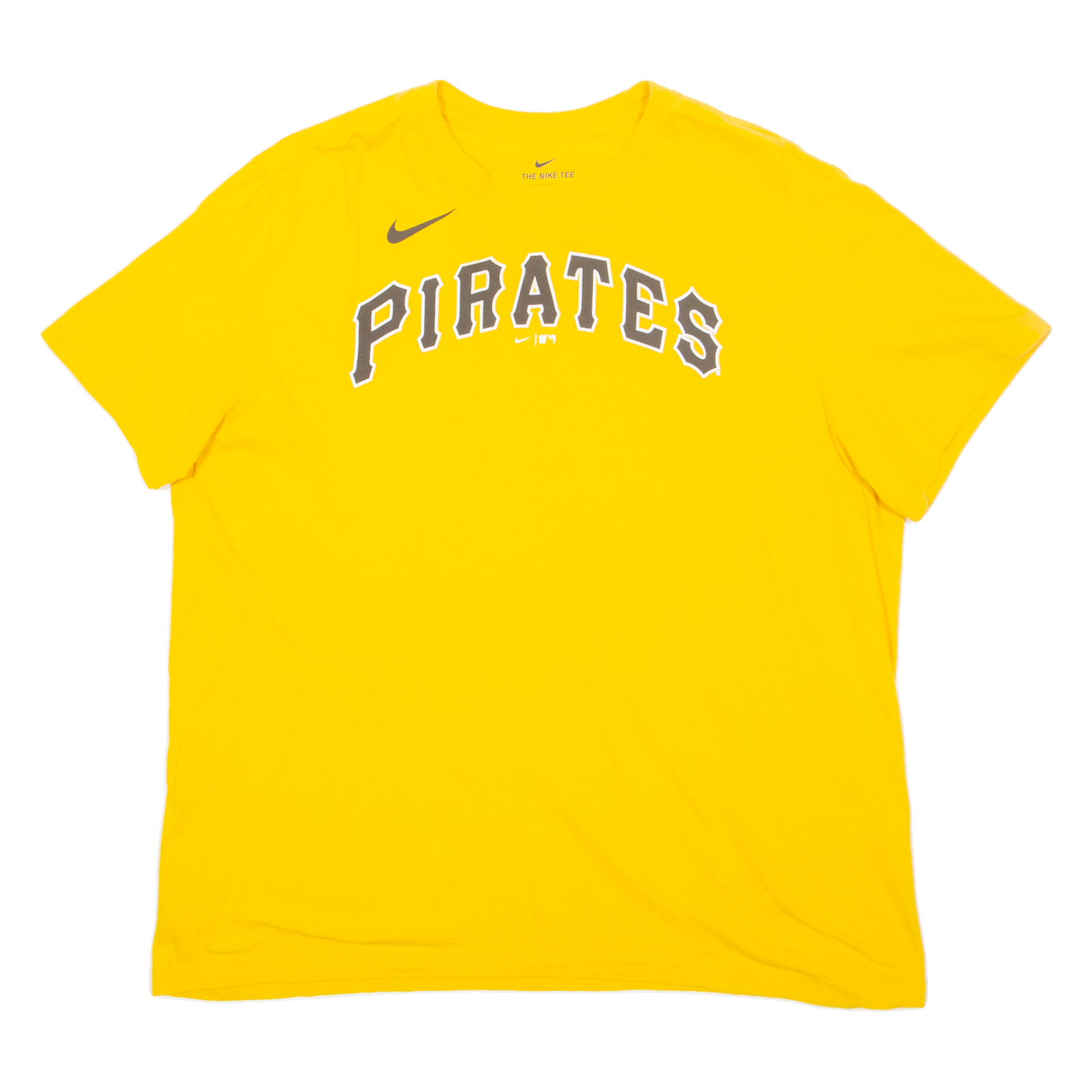 NIKE Pirates Mens T-Shirt Yellow XL Refurbished - N/A refurbished available on Cerqular
