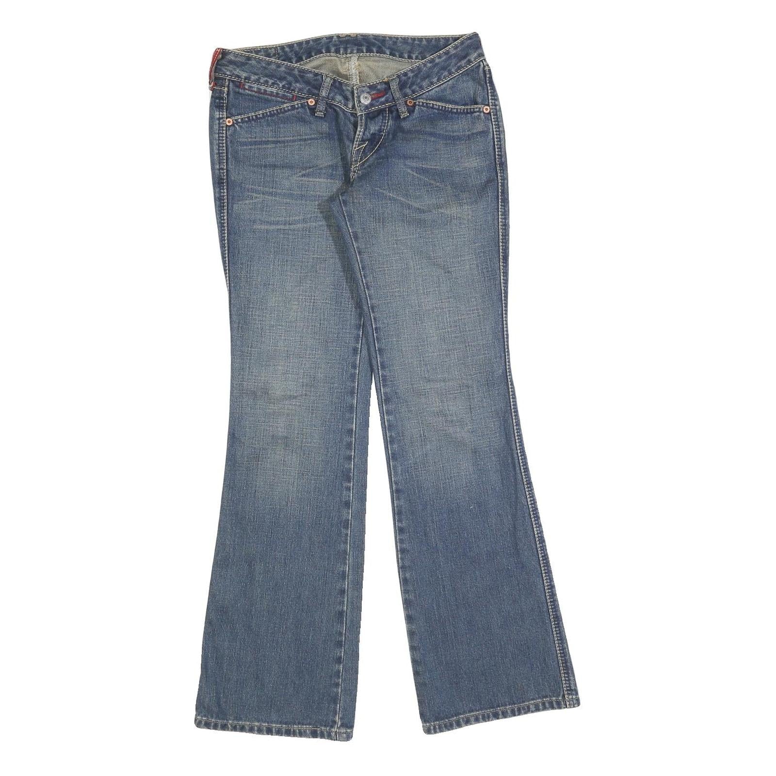 LEVI'S 556 Womens Blue Regular Bootcut Denim Medium W28 L32 Classic Jeans Refurbished - N/A refurbished available on Cerqular
