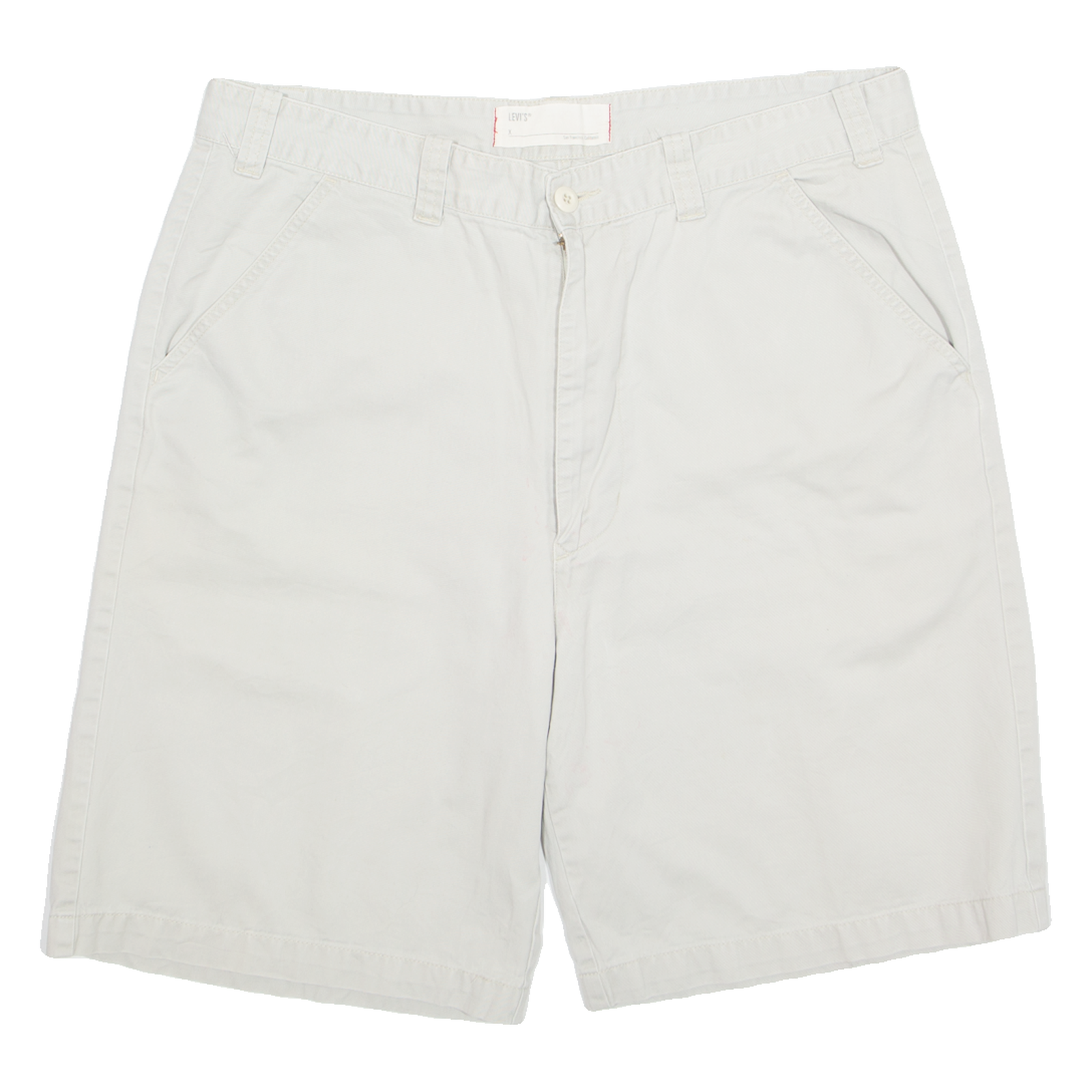LEVI'S Mens Chino Shorts Beige XL W37 Refurbished - N/A refurbished available on Cerqular