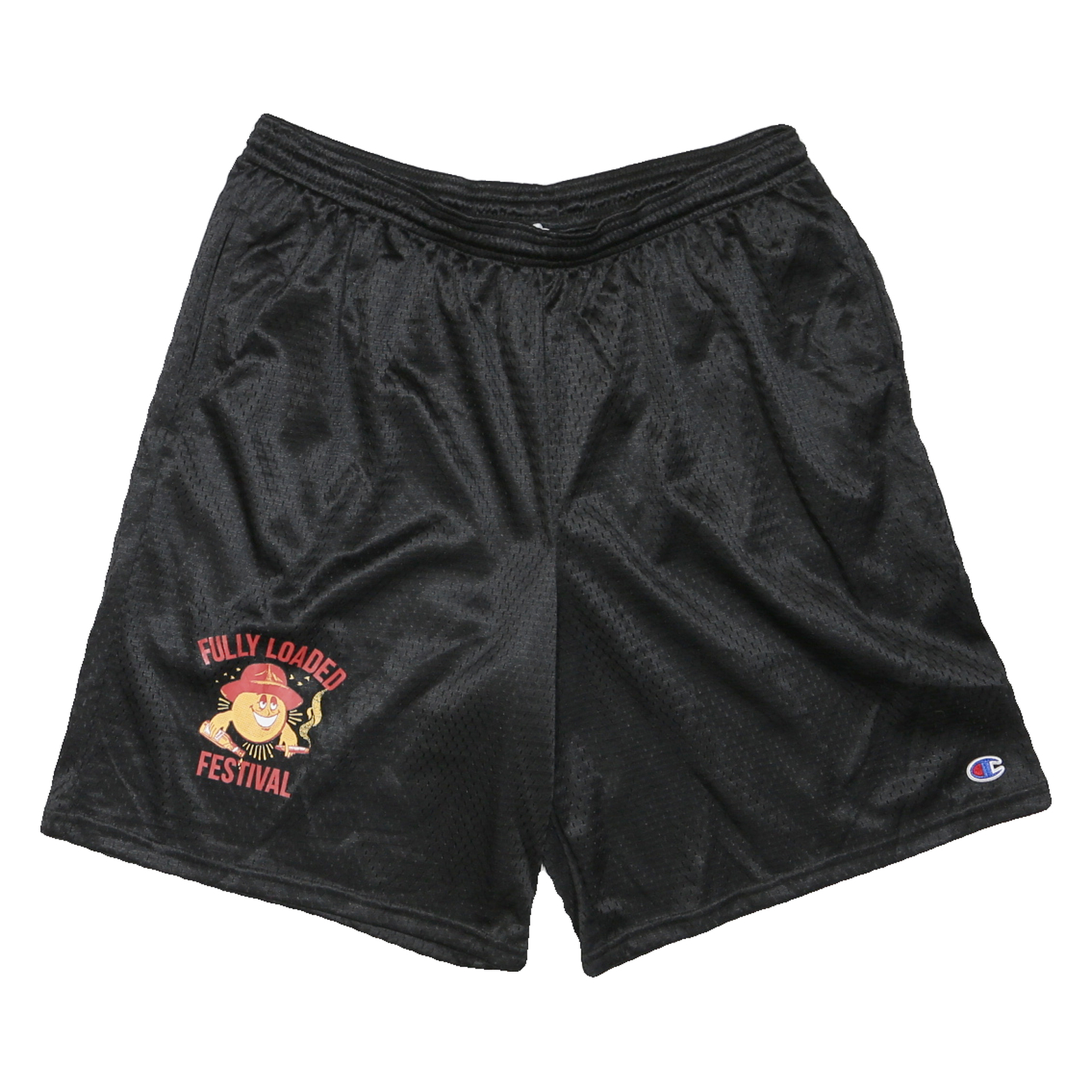 CHAMPION Mens Black Casual Shorts Fully Loaded Festival L W32 Sports Refurbished - N/A refurbished available on Cerqular
