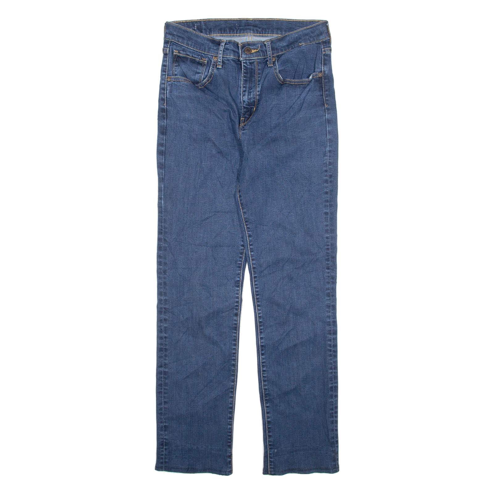 LEVI'S Big E Womens Jeans Blue Regular Straight W30 L30 Refurbished - N/A refurbished available on Cerqular