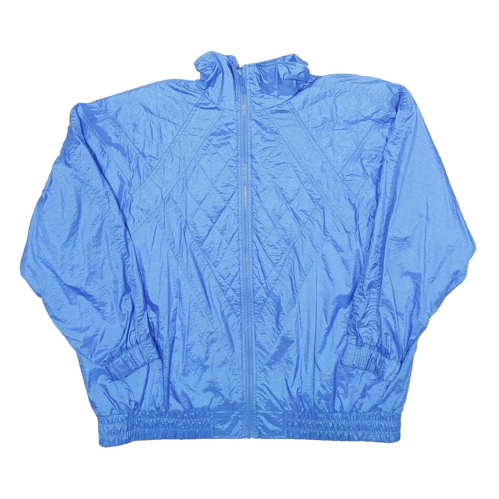 SOUTHERN CLASSICS Womens Blue Nylon Quilted Zip Jacket UK 24 Lightweight Refurbished - N/A refurbished available on Cerqular