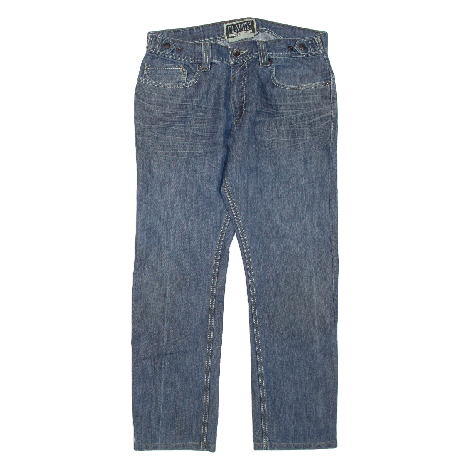 LEVI'S 514 Jeans Mens Blue Slim Straight W32 L28 Refurbished - N/A refurbished available on Cerqular
