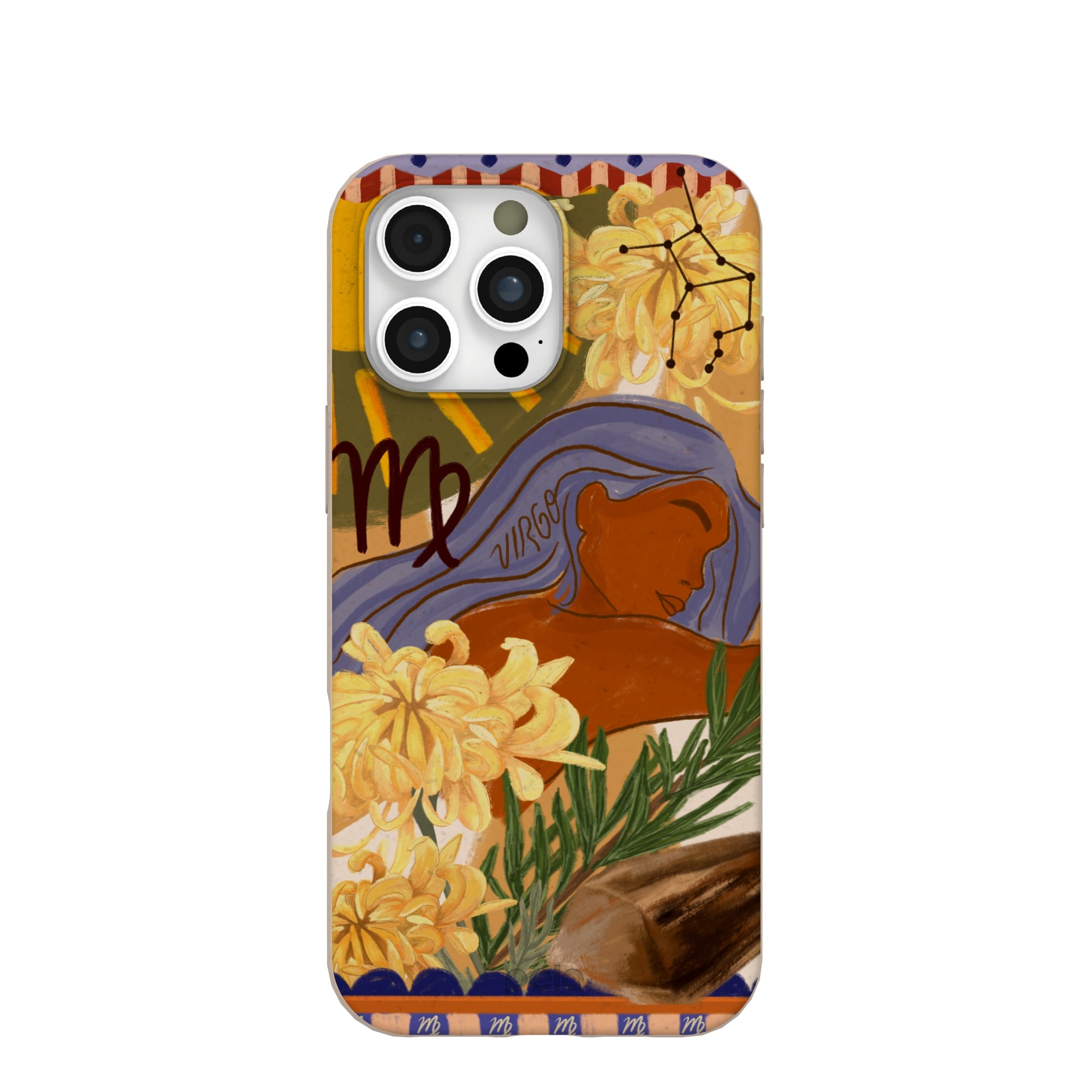 Seashell Virgo Goddess iPhone 16 Pro Max Case Refurbished - Pela Case refurbished available on Cerqular