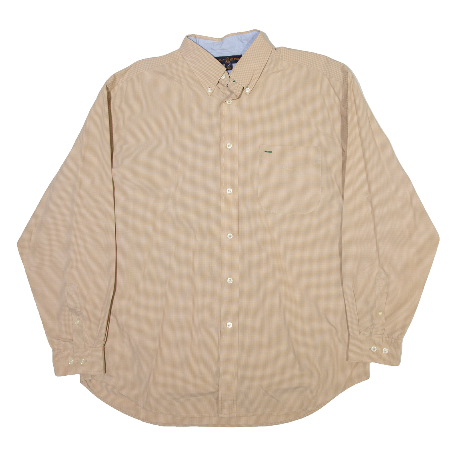 Buy TOMMY HILFIGER Mens Shirt Beige Check Long Sleeve L Refurbished - $31.19 TOMMY HILFIGER Mens Shirt Beige Check Long Sleeve L Refurbished - N/A refurbished available on Cerqular