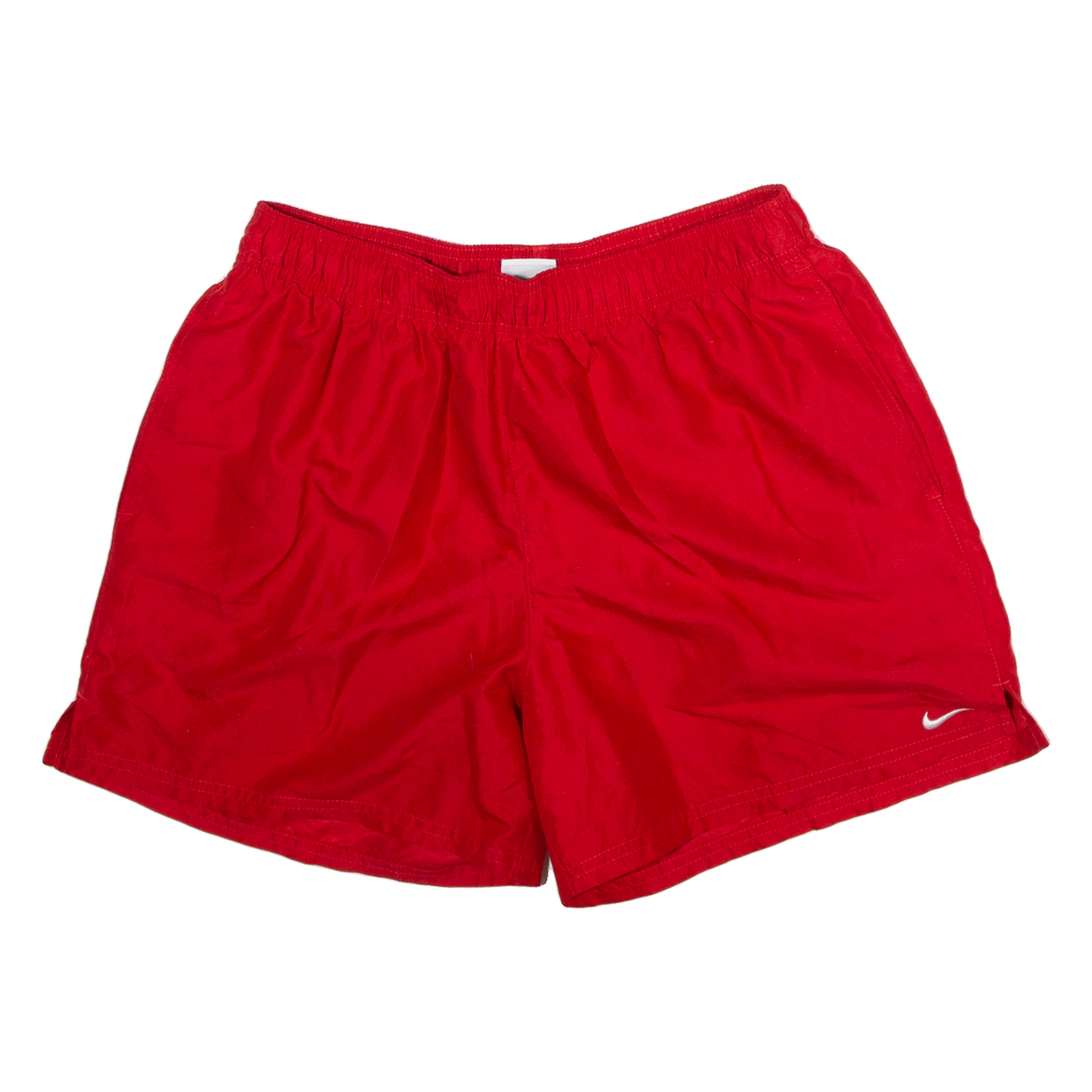 NIKE Mesh Lined Mens Swimming Shorts Red L W28 Refurbished - N/A refurbished available on Cerqular