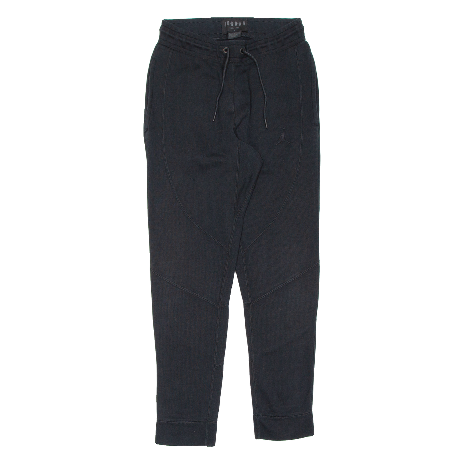 AIR JORDAN Mens Joggers Black Tapered S W25 L29 Refurbished - N/A refurbished available on Cerqular