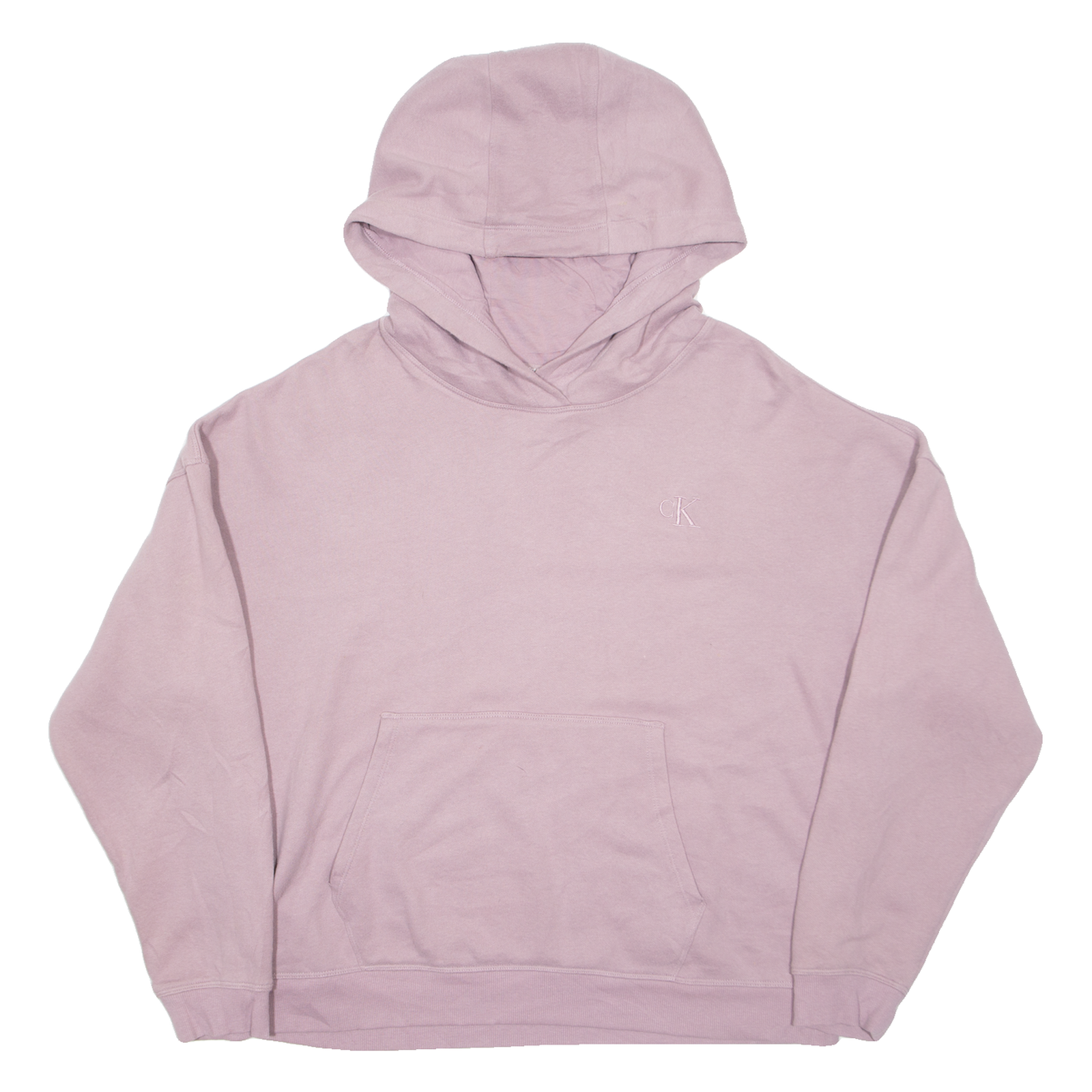 CALVIN KLEIN Womens Purple Hoodie M Refurbished - N/A refurbished available on Cerqular
