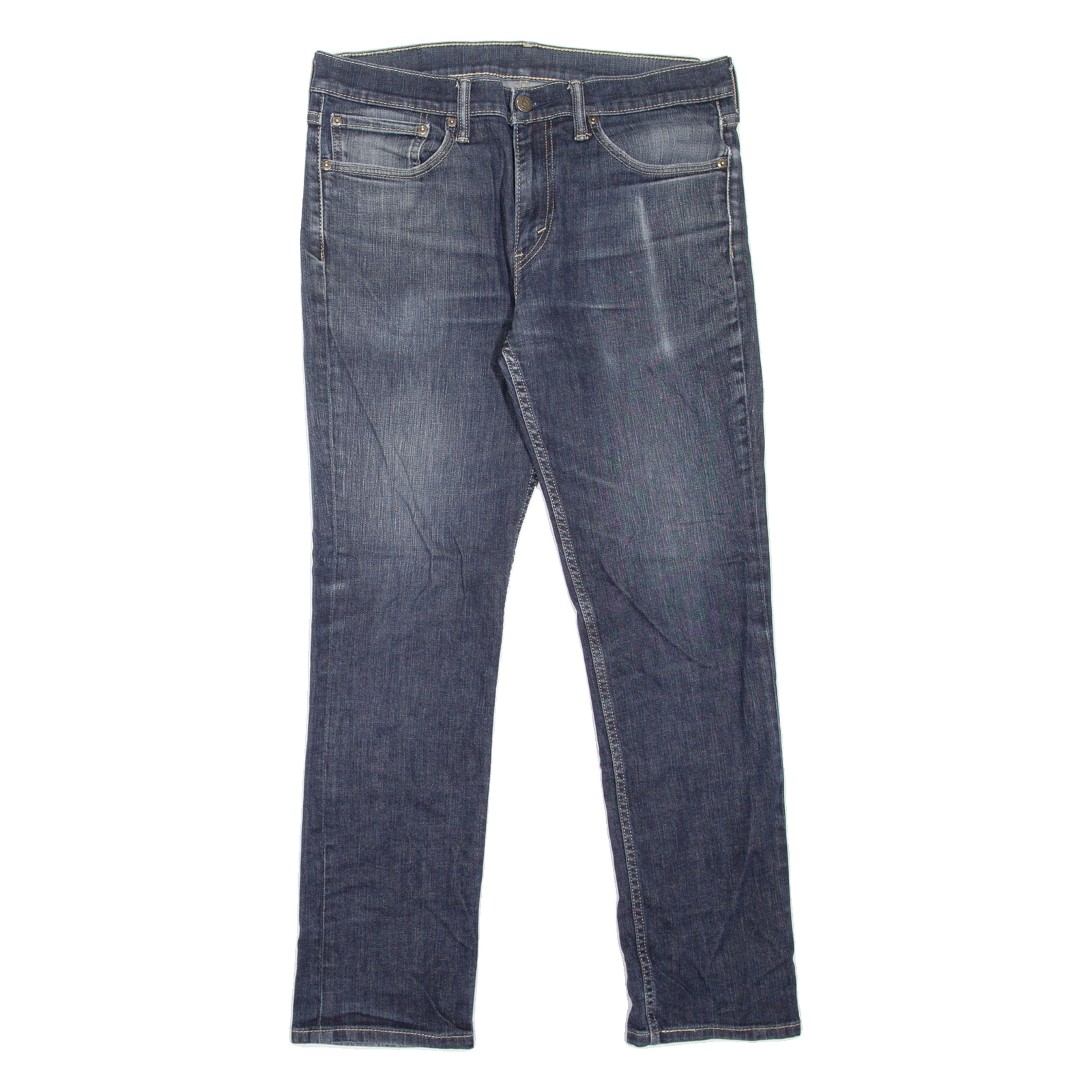 LEVI'S 511 Jeans Mens Blue Slim Straight Stone Wash W34 L32 Refurbished - N/A refurbished available on Cerqular