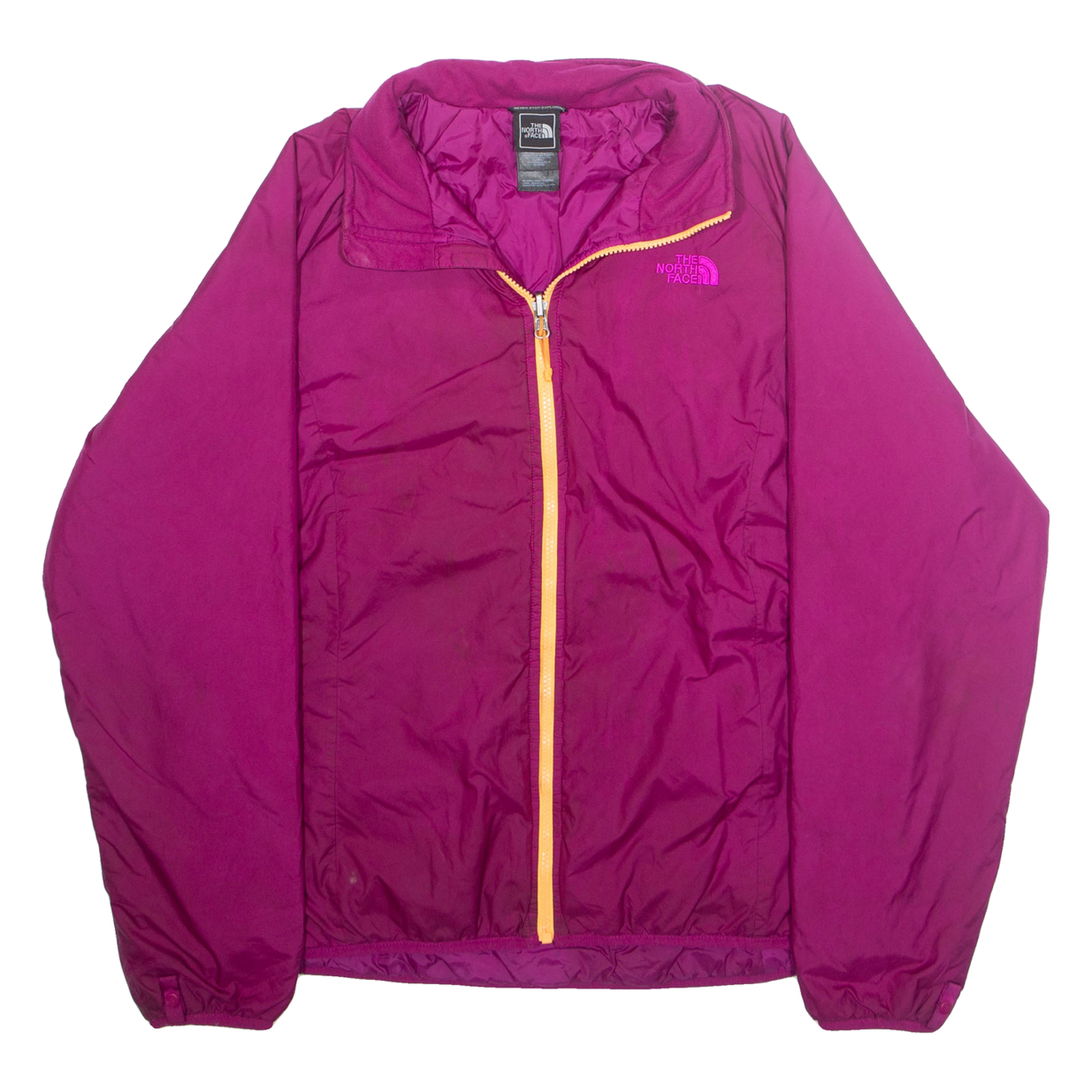 THE NORTH FACE Womens Jacket Purple Nylon XL Refurbished - N/A refurbished available on Cerqular