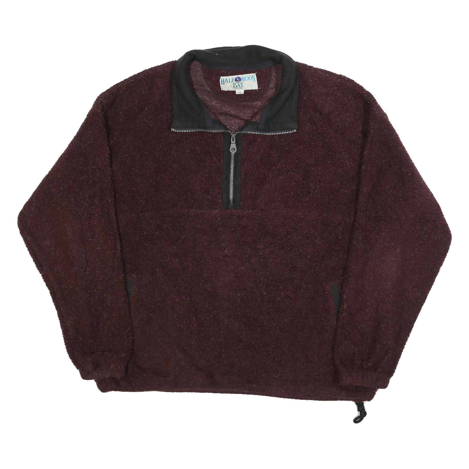 Buy HALF BAY MOON Womens Maroon Pullover Plain Crew Neck Basic Knit XL Fleece Jumper Refurbished - $18.19 HALF BAY MOON Womens Maroon Pullover Plain Crew Neck Basic Knit XL Fleece Jumper Refurbished - N/A refurbished available on Cerqular