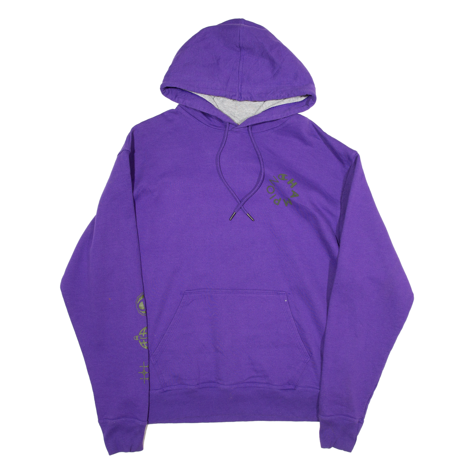 CHAMPION Womens Purple Hoodie L Refurbished - N/A refurbished available on Cerqular