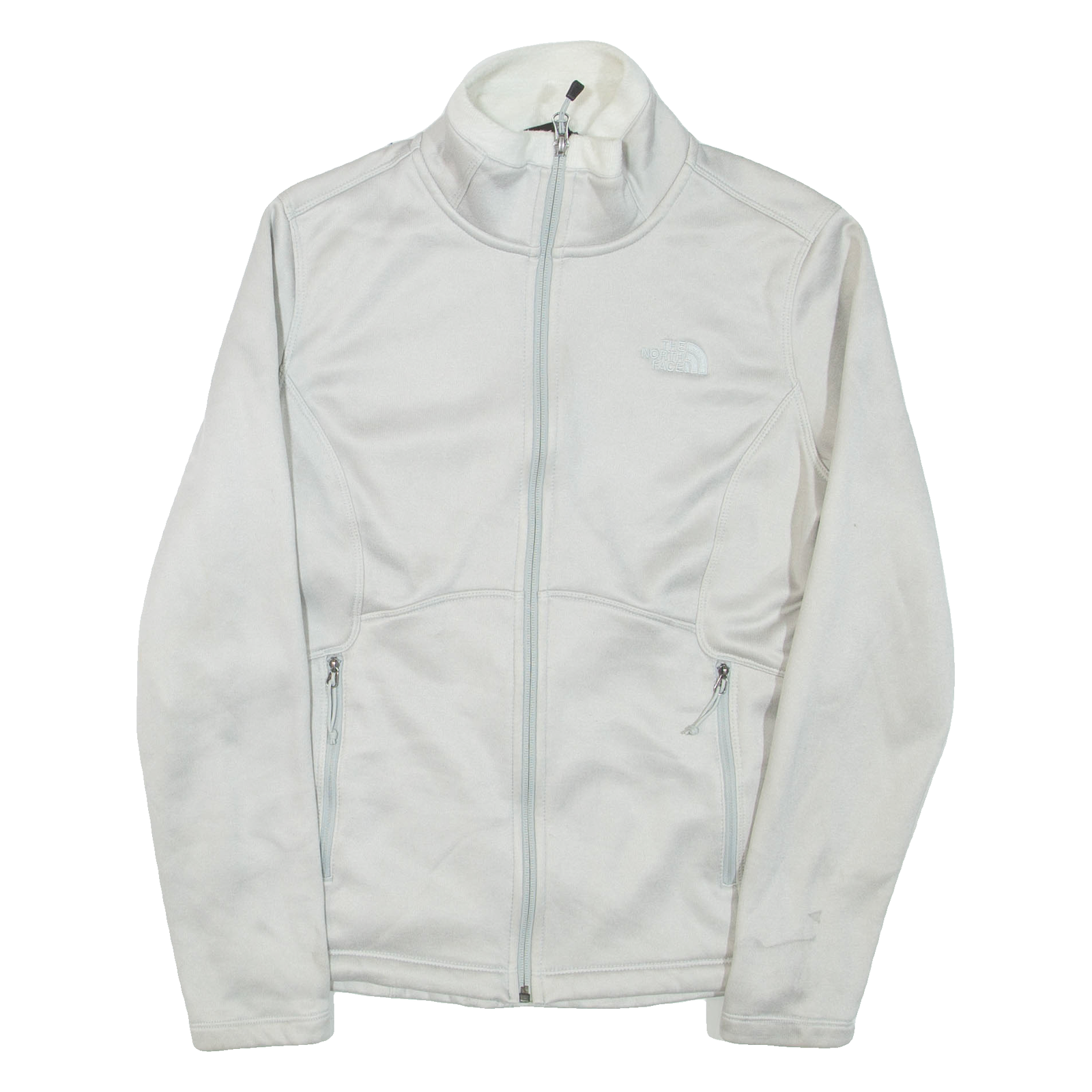 THE NORTH FACE Womens Fleece Jacket Grey S Refurbished - N/A refurbished available on Cerqular