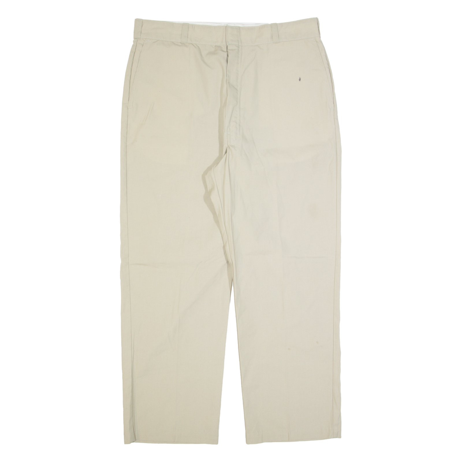 DICKIES Workwear Mens Trousers Beige Regular Straight W38 L28 Refurbished - N/A refurbished available on Cerqular