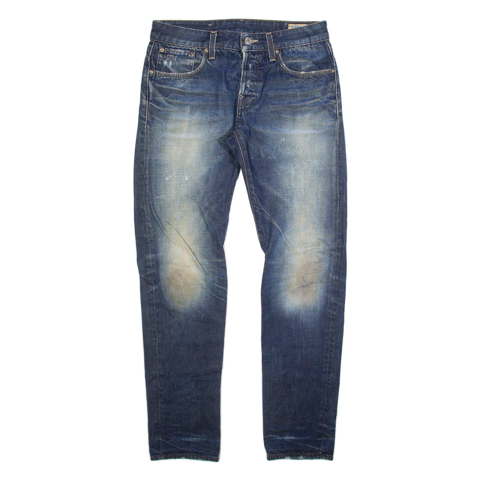 G-STAR RAW Mens Jeans Blue Slim Tapered W32 L32 Refurbished - N/A refurbished available on Cerqular