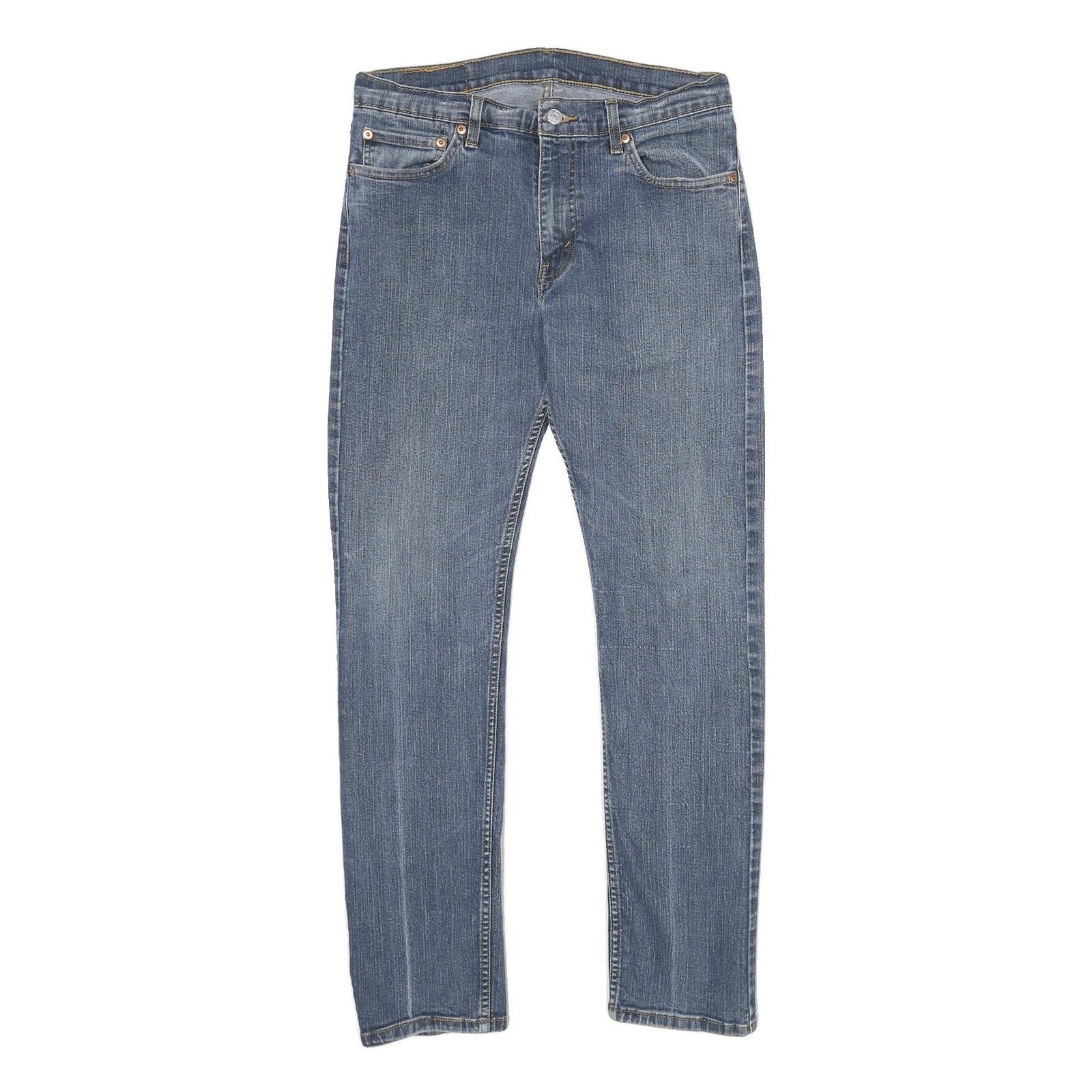 LEVI'S 511 SLIM Mens Jeans Blue Slim Skinny Denim Medium W33 L32 Zip Refurbished - N/A refurbished available on Cerqular