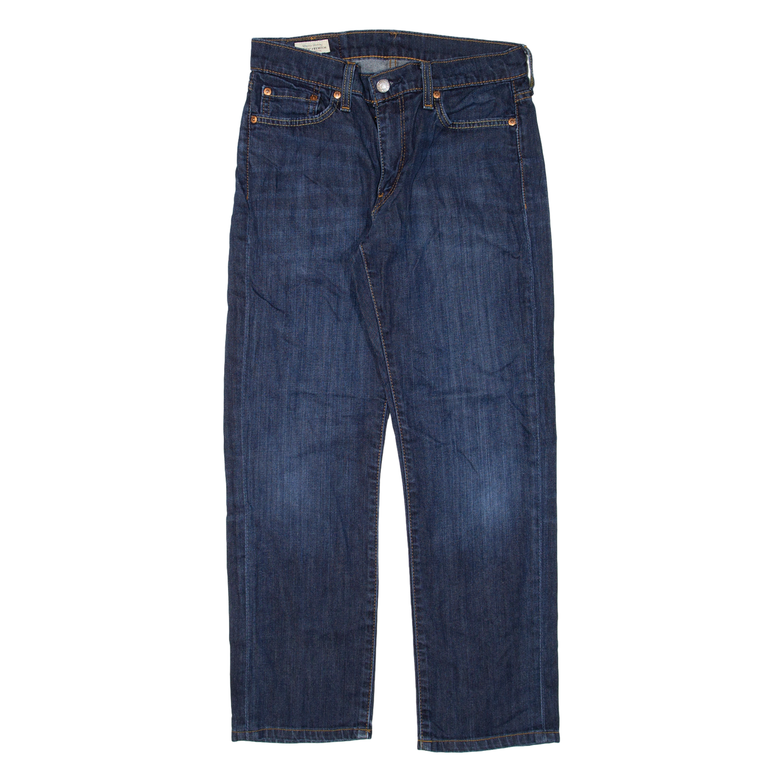 LEVI'S 514 Jeans BIG E Mens Blue Regular Straight W29 L26 Refurbished - N/A refurbished available on Cerqular