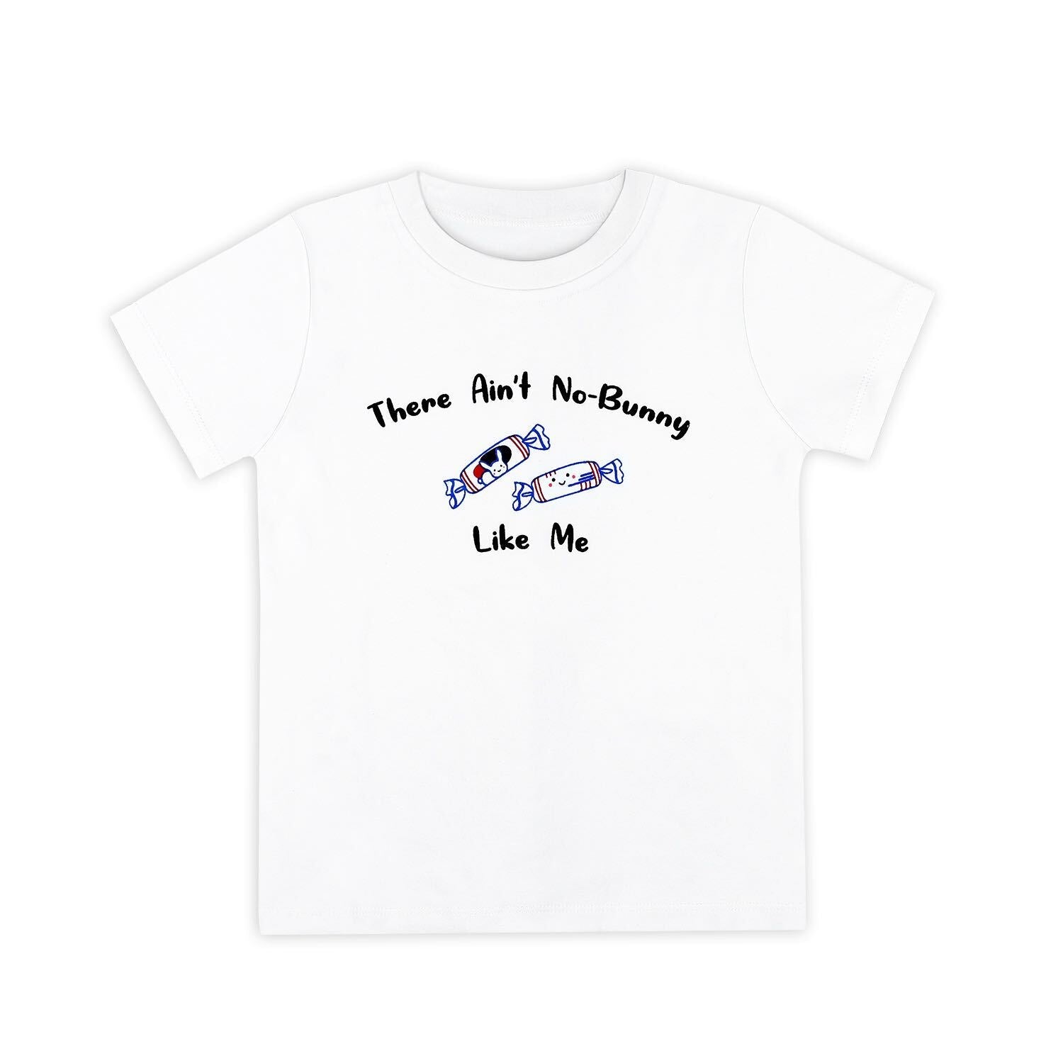 Buy Organic Cotton Toddler Kids T-Shirt - White Bunny Candy | Size: 1.5-2Y Refurbished - $12.87 Organic Cotton Toddler Kids T-Shirt - White Bunny Candy | Size: 1.5-2Y Refurbished - The Wee Bean refurbished available on Cerqular