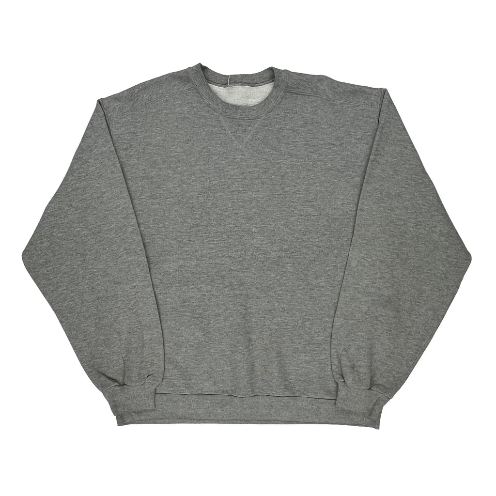 Buy Unbranded Sweatshirt - XL Grey Cotton Refurbished - $26.79 Unbranded Sweatshirt - XL Grey Cotton Refurbished - Thrifted (note: this is a term often used to describe second- refurbished available on Cerqular