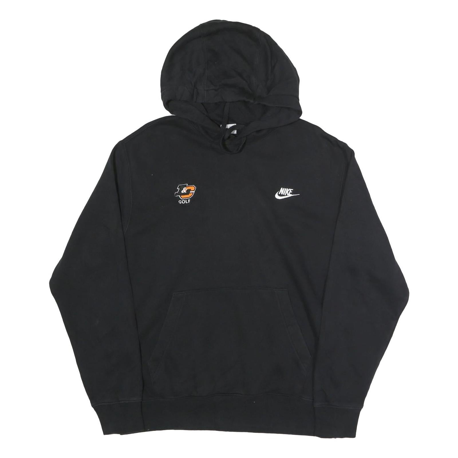 NIKE Mens Black Golf Pullover Hoodie M Cotton Blend Casual Sports Refurbished - N/A refurbished available on Cerqular