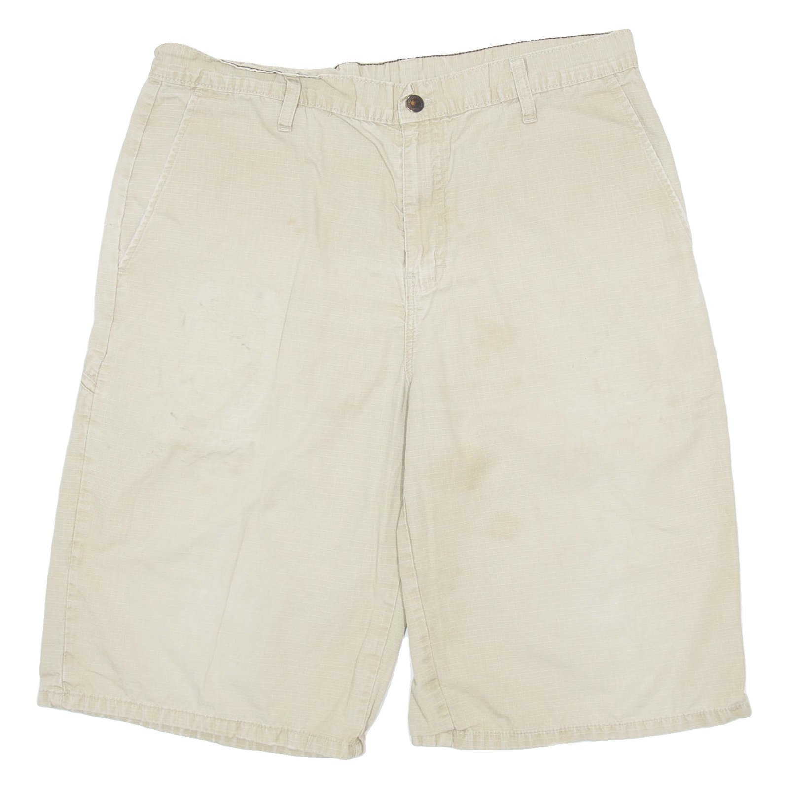 DICKIES Mens Workwear Shorts Beige Relaxed M W34 Refurbished - N/A refurbished available on Cerqular