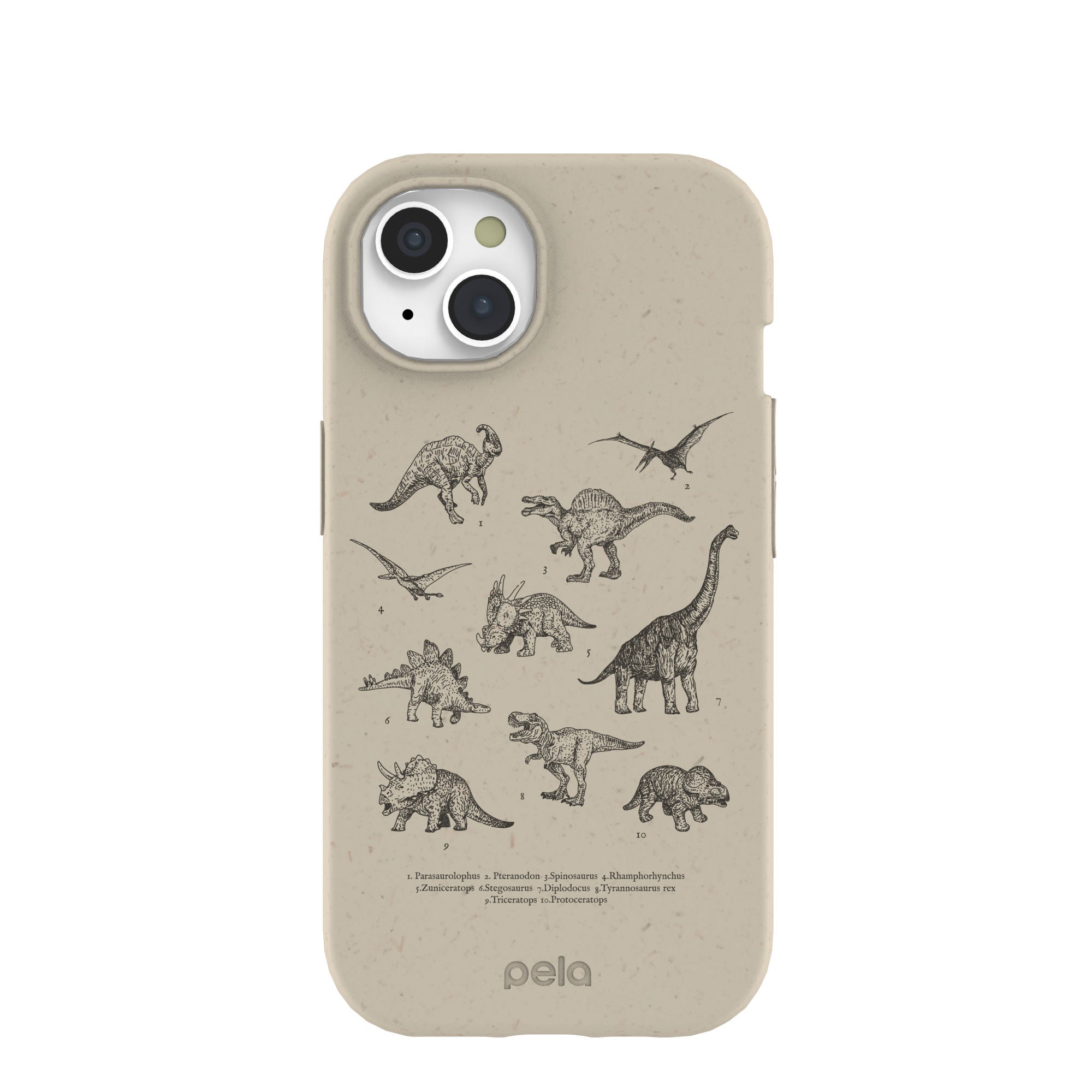 London Fog Dinosaurology iPhone 15 Case Refurbished - Pela Case refurbished available on Cerqular