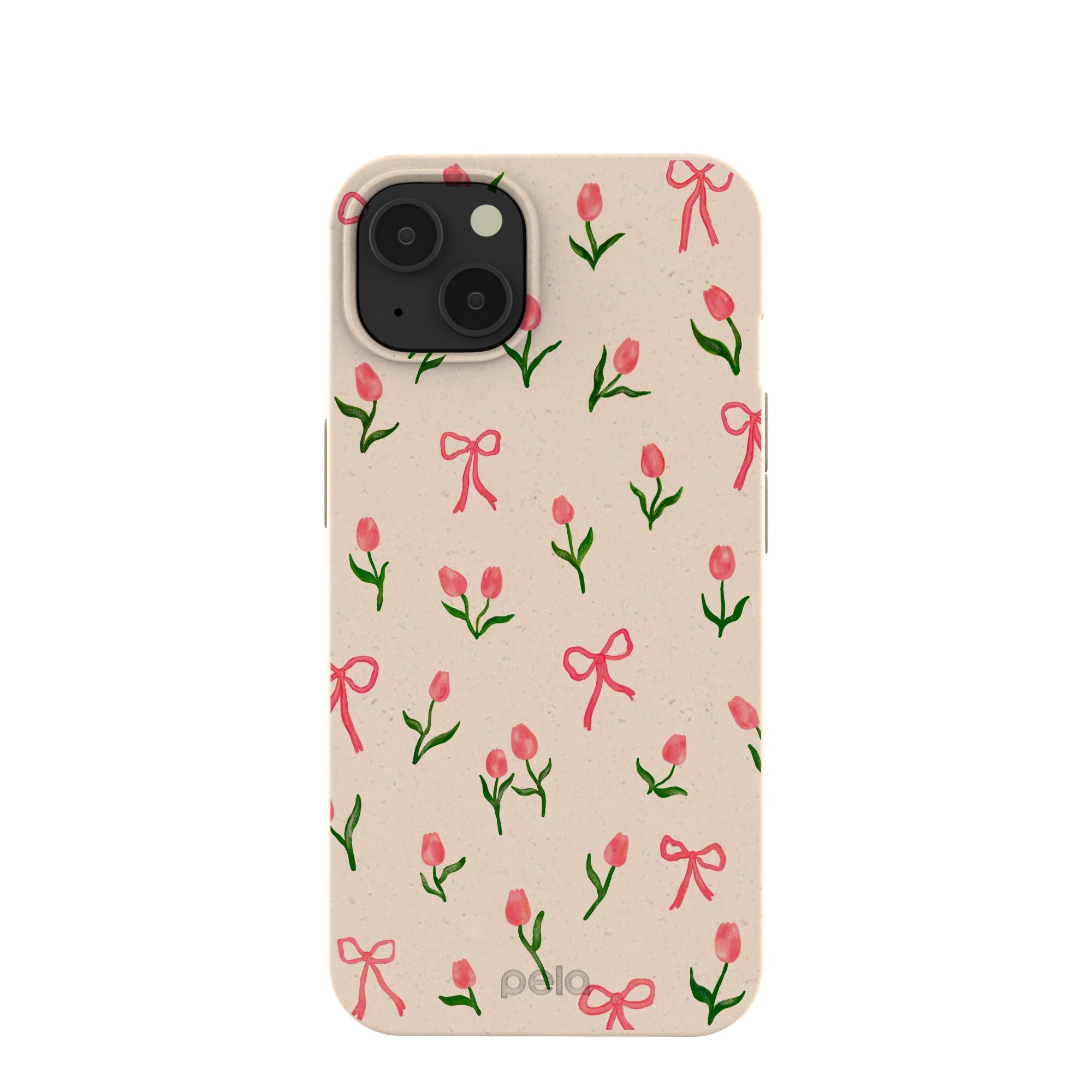 Seashell Tulip Bliss iPhone 13 Case Refurbished - Pela Case refurbished available on Cerqular