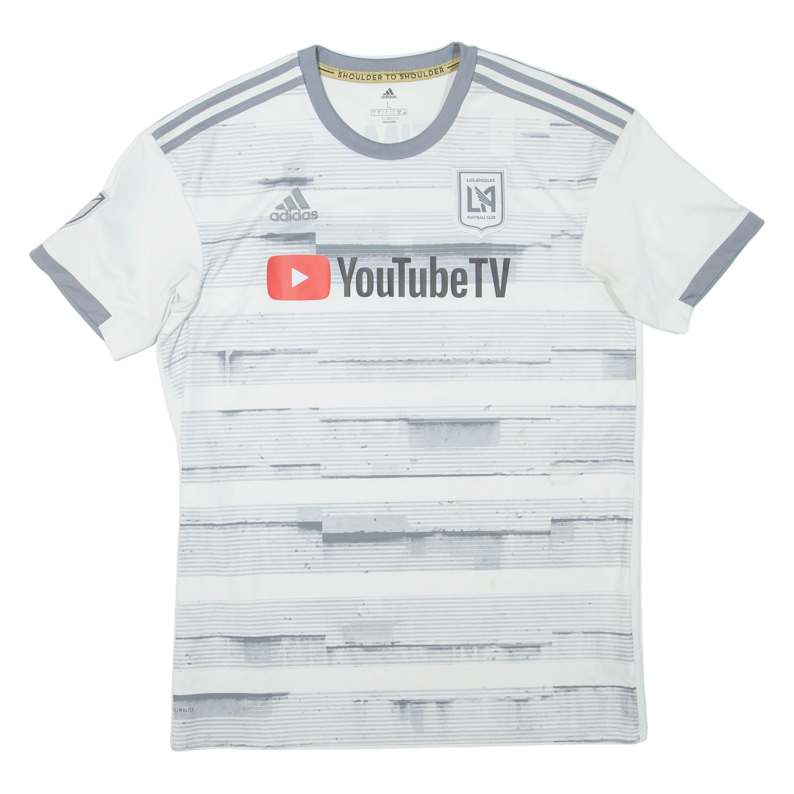 Buy ADIDAS Los Angeles Football Club Mens Football Shirt T-Shirt White USA L Refurbished - $44.19 ADIDAS Los Angeles Football Club Mens Football Shirt T-Shirt White USA L Refurbished - N/A refurbished available on Cerqular