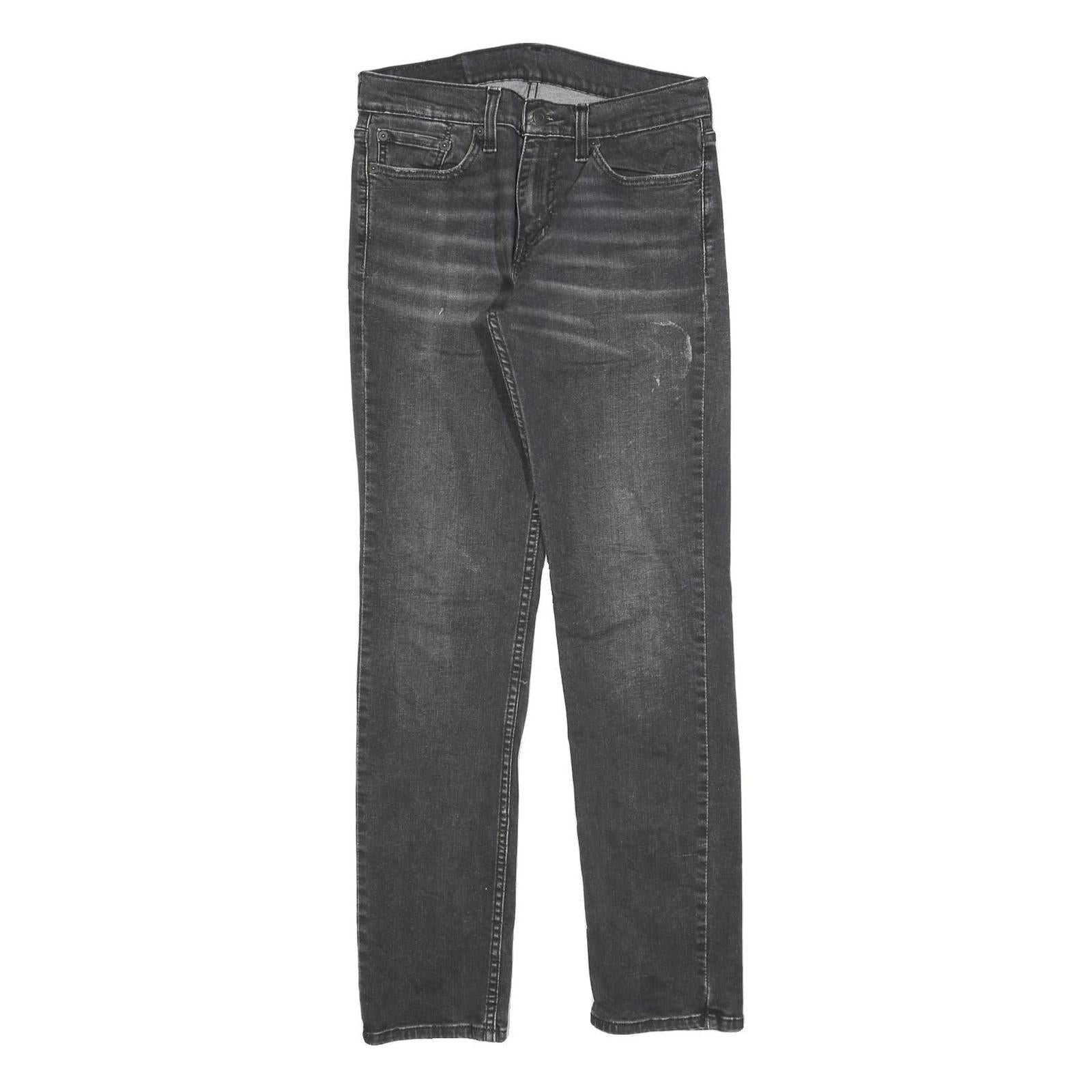 LEVI'S 511 Slim Mens Jeans Black Slim Skinny Denim Medium W29 L32 Casual Wear Refurbished - N/A refurbished available on Cerqular