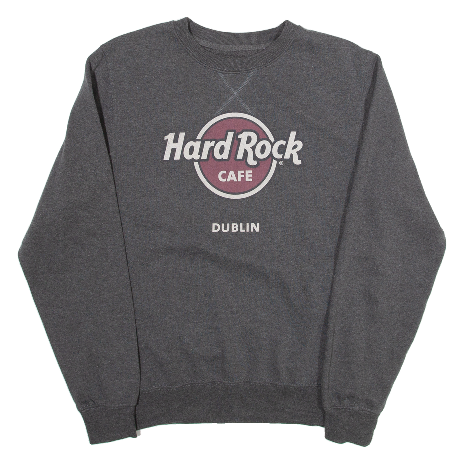 HARD ROCK CAFE Dublin Mens Sweatshirt Grey M Refurbished - N/A refurbished available on Cerqular