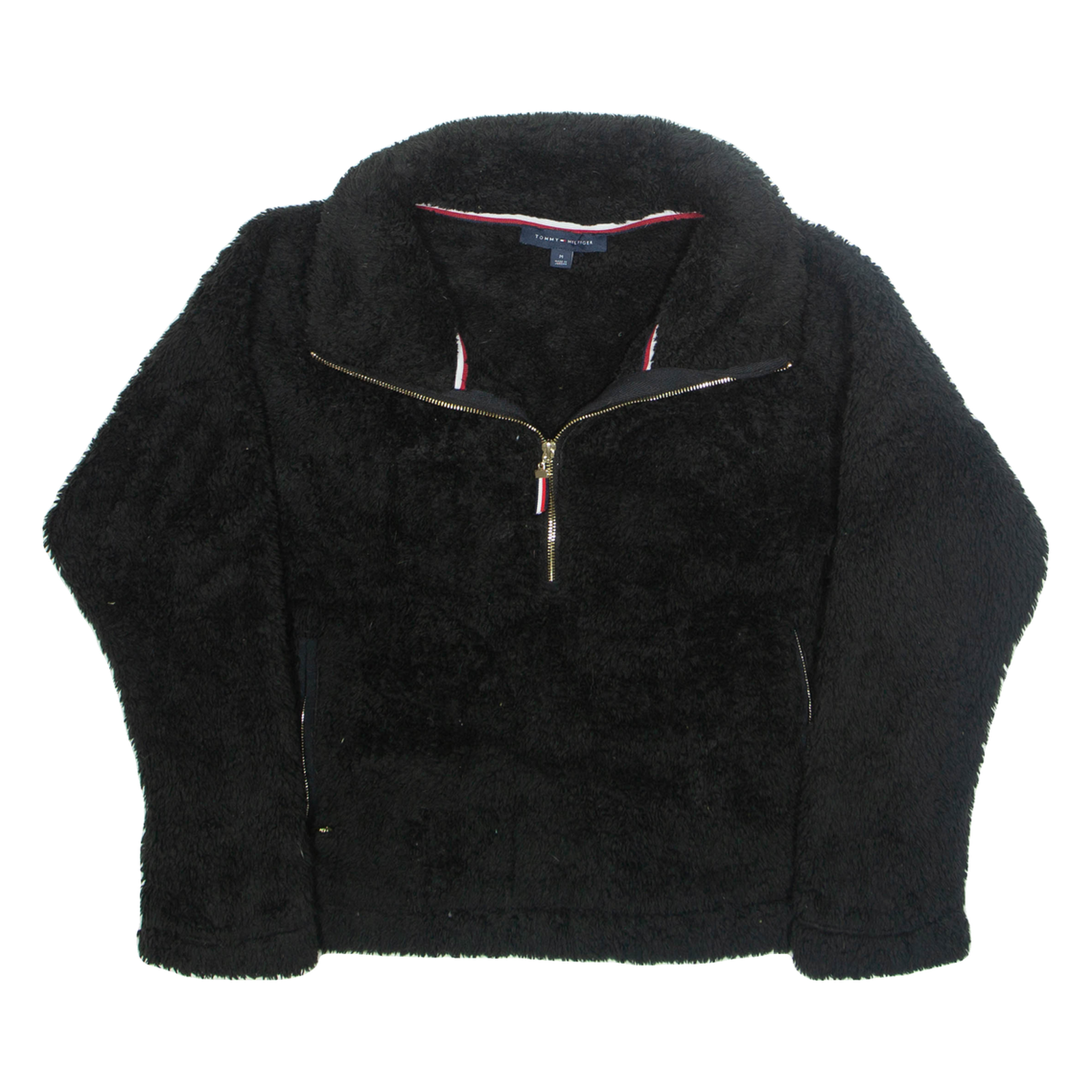 Buy TOMMY HILFIGER Womens Fleece Jacket Black M Refurbished - $37.69 TOMMY HILFIGER Womens Fleece Jacket Black M Refurbished - N/A refurbished available on Cerqular