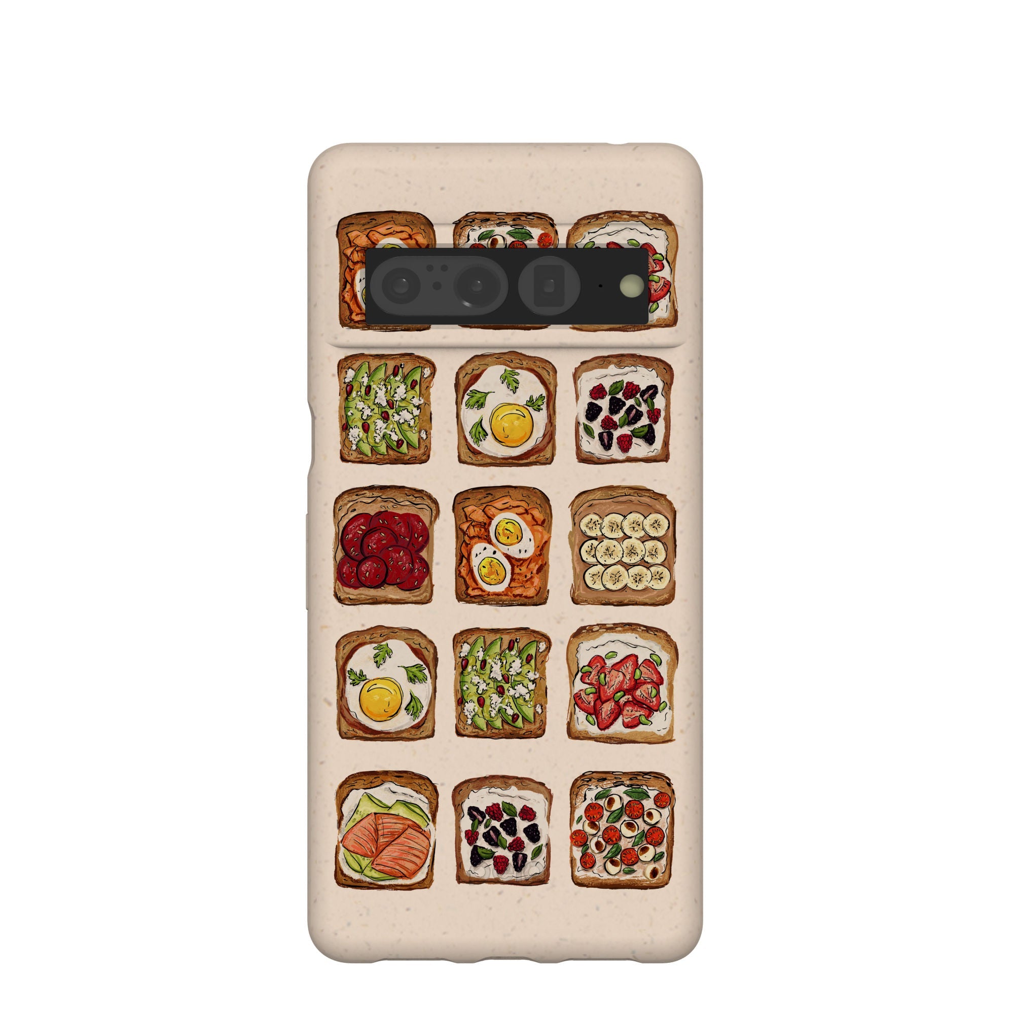 Seashell Toasted Google Pixel 7 Pro Case Refurbished - Pela Case refurbished available on Cerqular