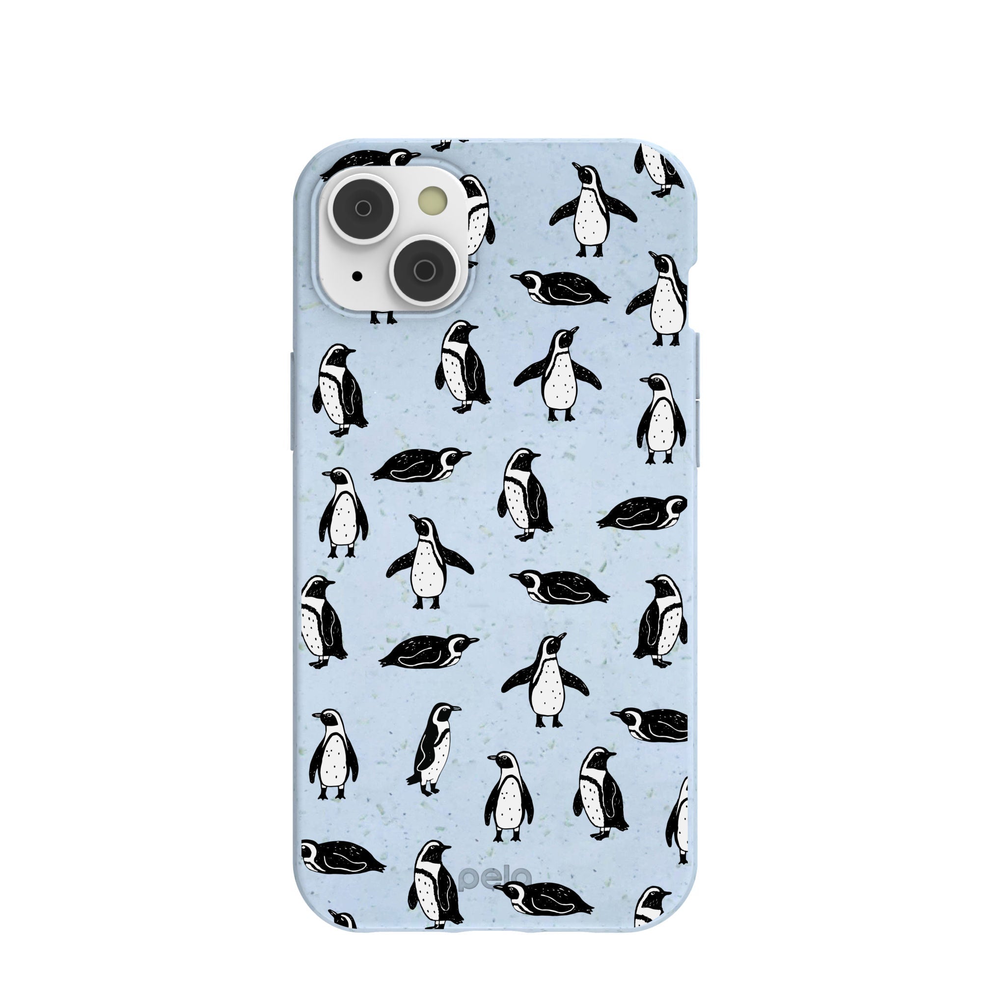 Powder Blue Waddles iPhone 14 Plus Case Refurbished - Pela Case refurbished available on Cerqular