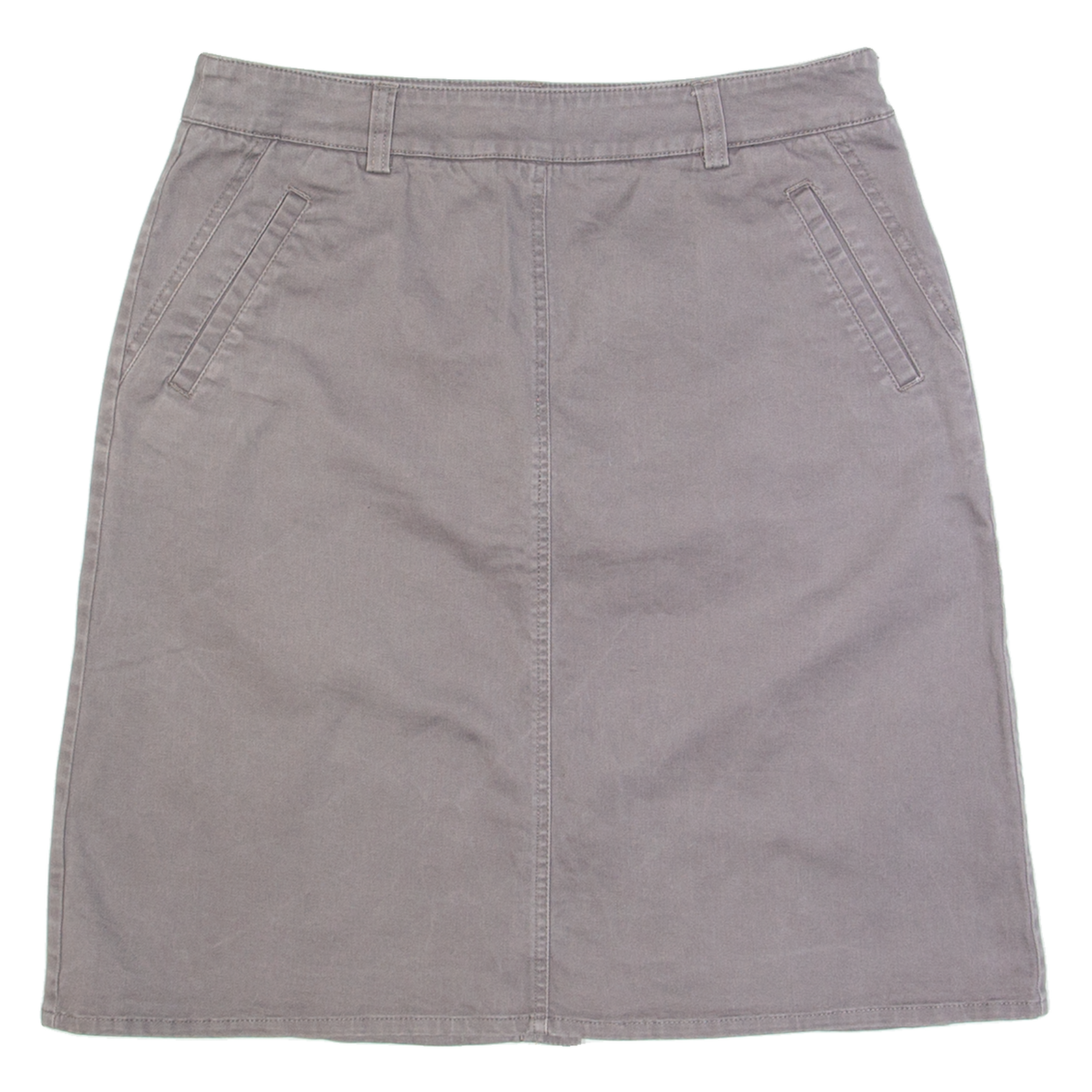 LAURA ASHLEY Womens Straight Skirt Grey Short UK 12 Refurbished - N/A refurbished available on Cerqular