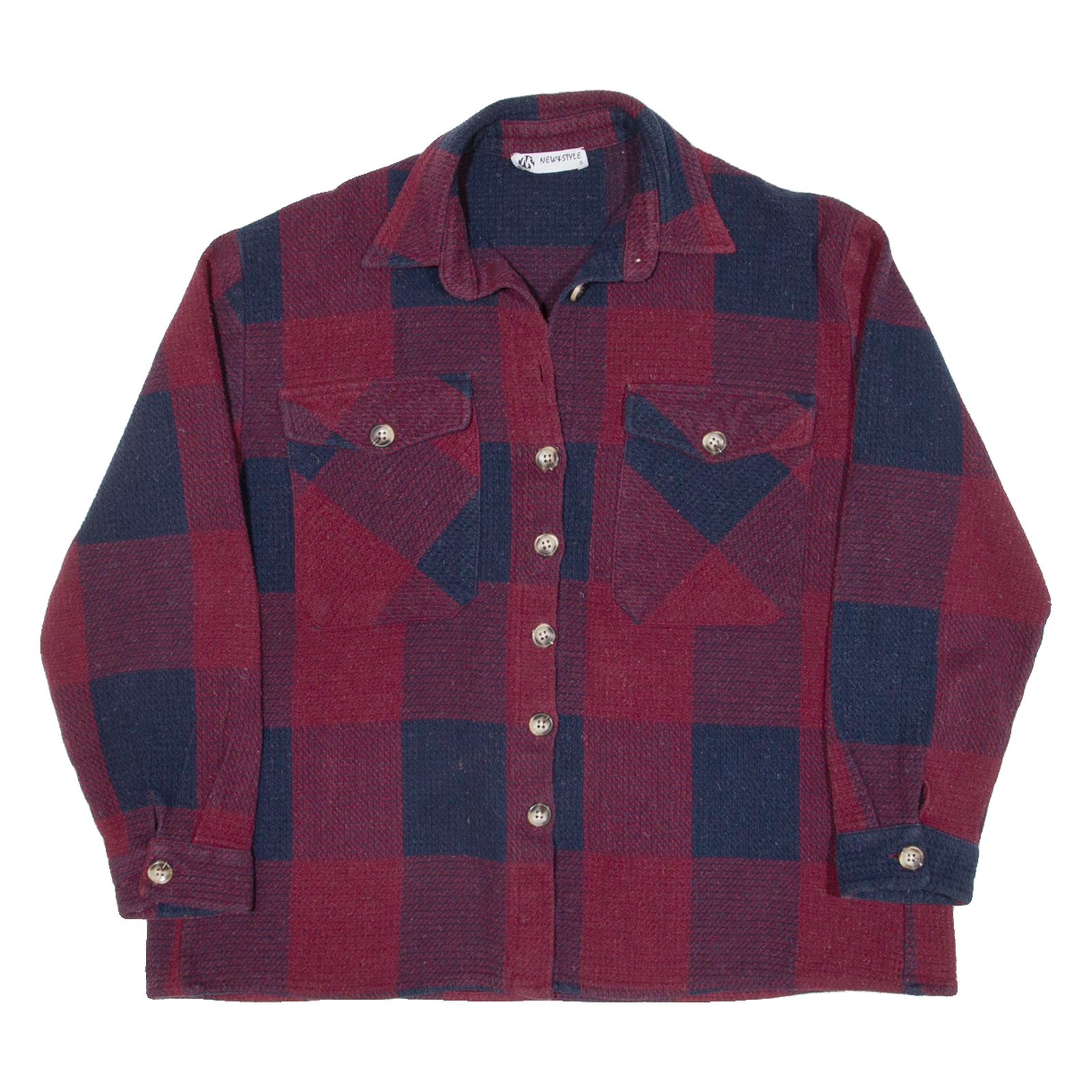 Buy NEW STYLE Womens Flannel Shirt Red Check Long Sleeve S Refurbished - $16.89 NEW STYLE Womens Flannel Shirt Red Check Long Sleeve S Refurbished - N/A refurbished available on Cerqular