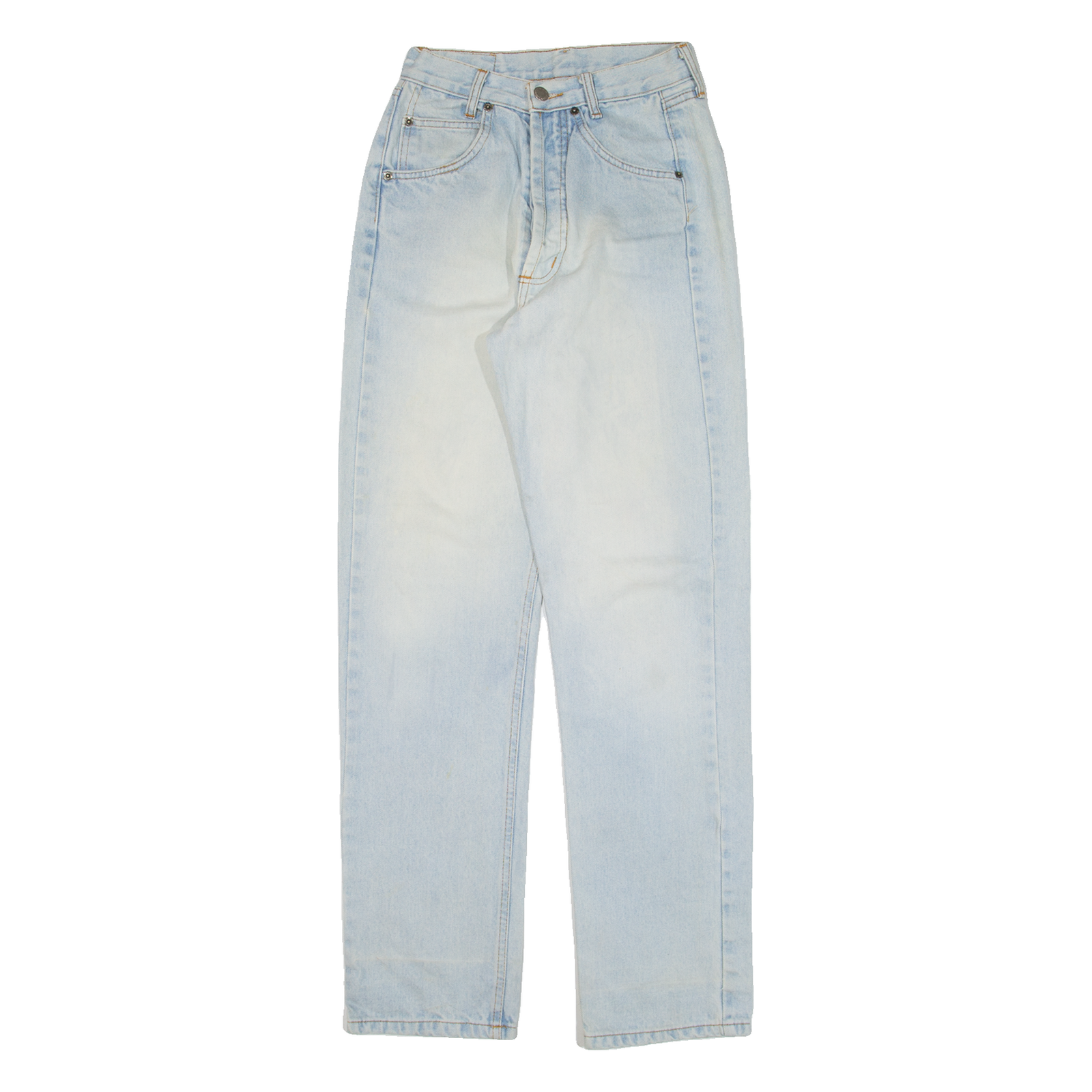 MELA VERDE Womens Jeans Blue Regular Straight W24 L30 Refurbished - N/A refurbished available on Cerqular