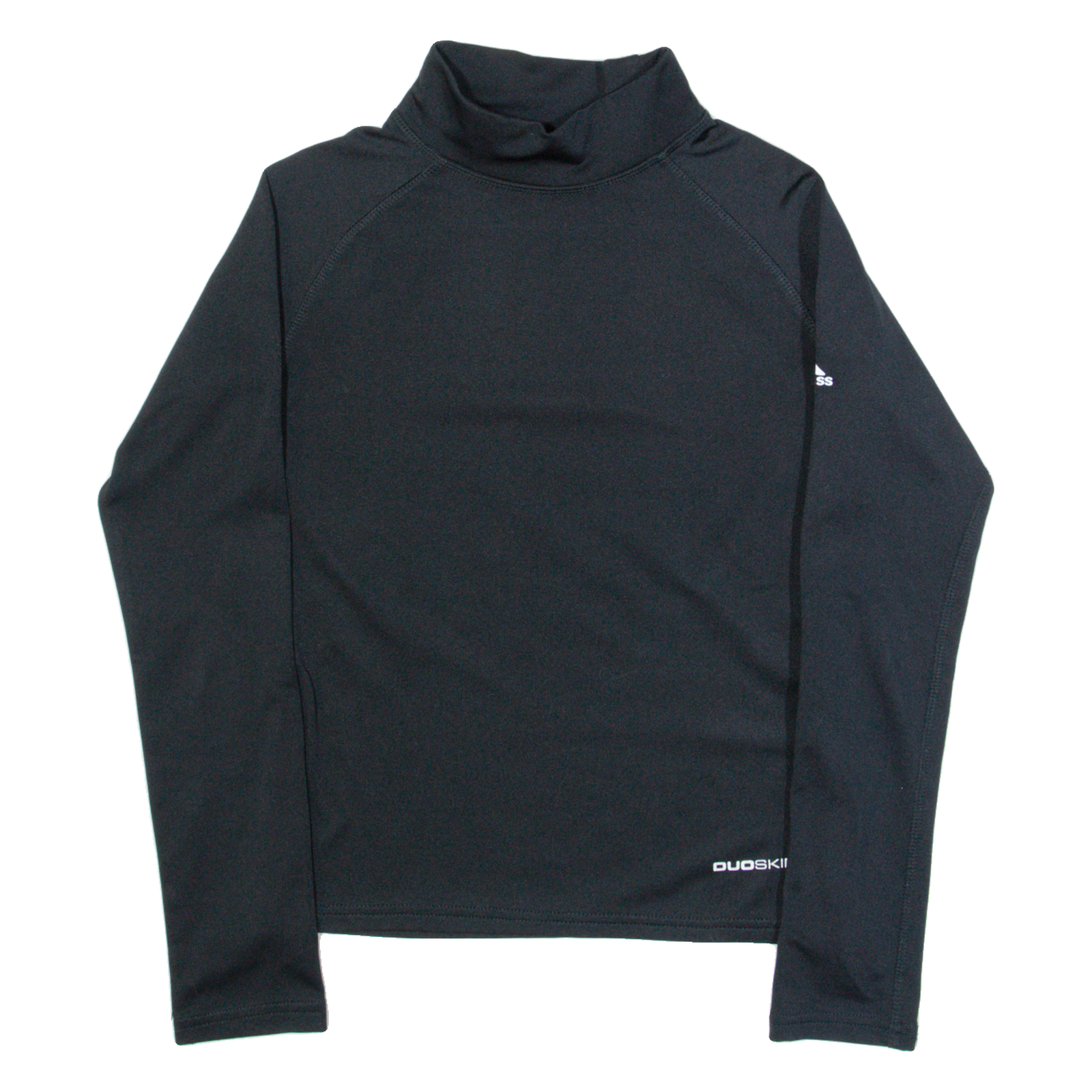 TRESPASS Womens T-Shirt Black Long Sleeve High Neck XXS Refurbished - N/A refurbished available on Cerqular