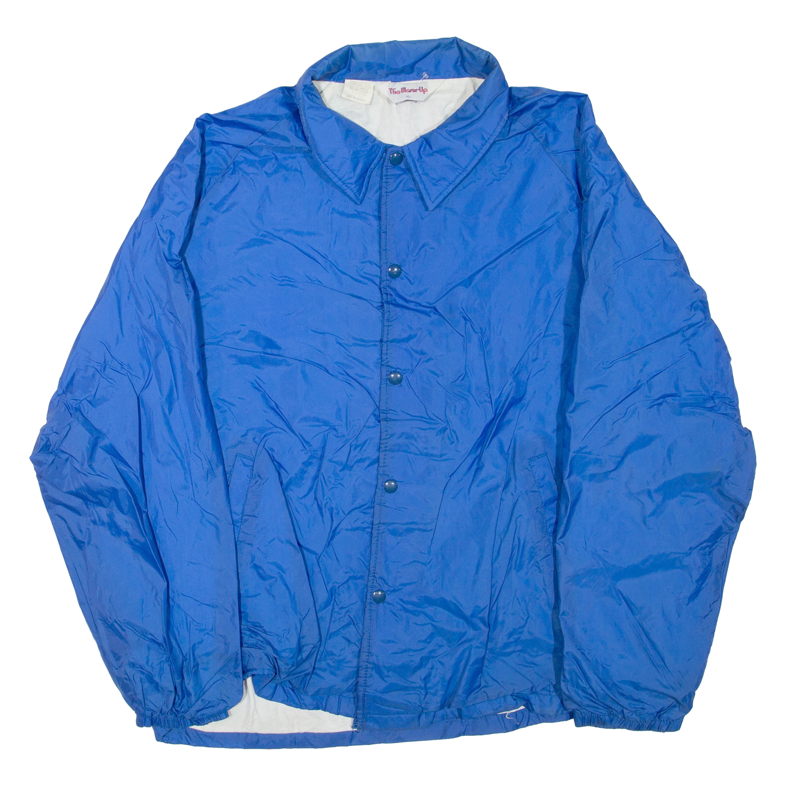 THE WARM UP Mens Jacket Blue Nylon XL Refurbished - N/A refurbished available on Cerqular