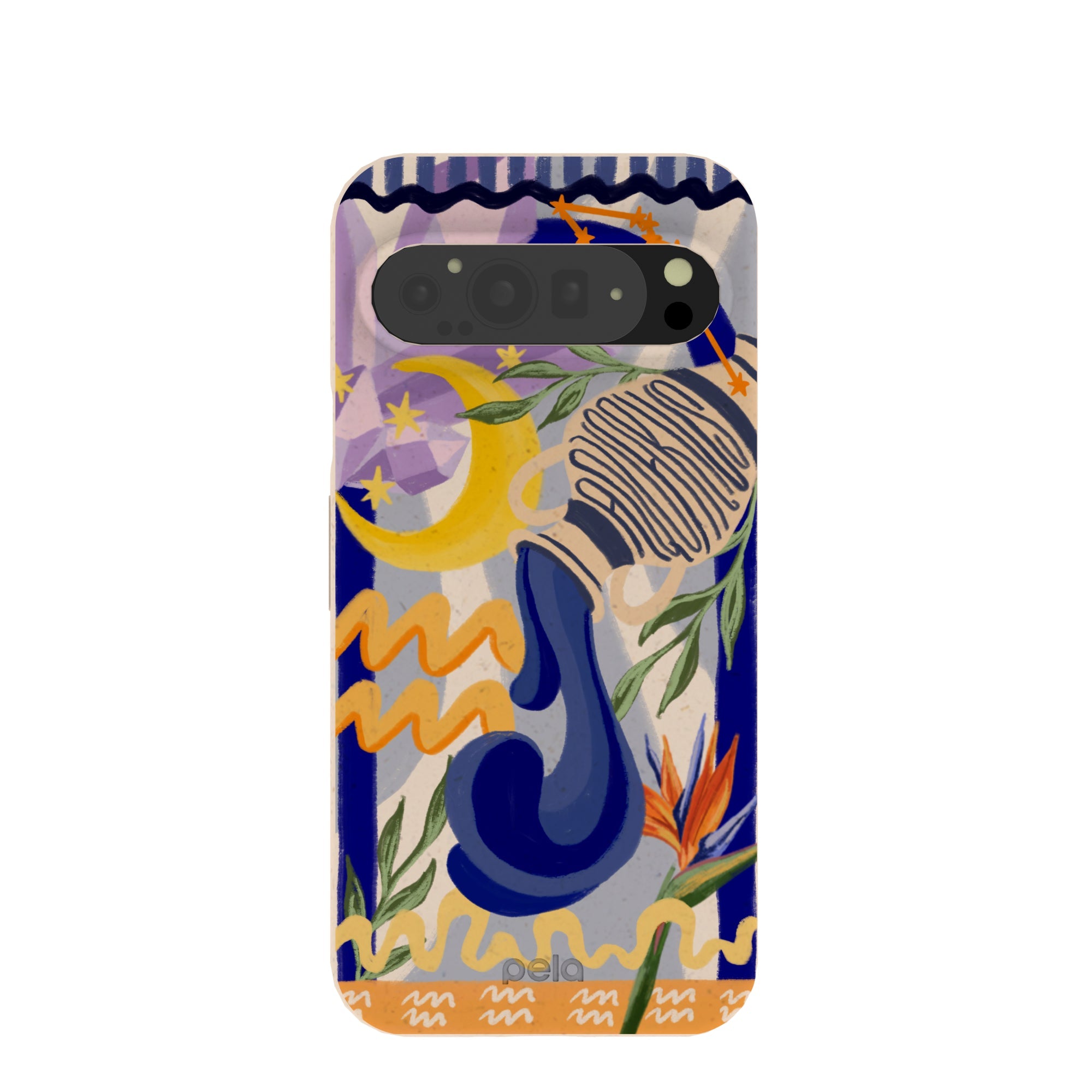 Seashell Aquarius Water Google Pixel 9 Pro XL Case Refurbished - Pela Case refurbished available on Cerqular