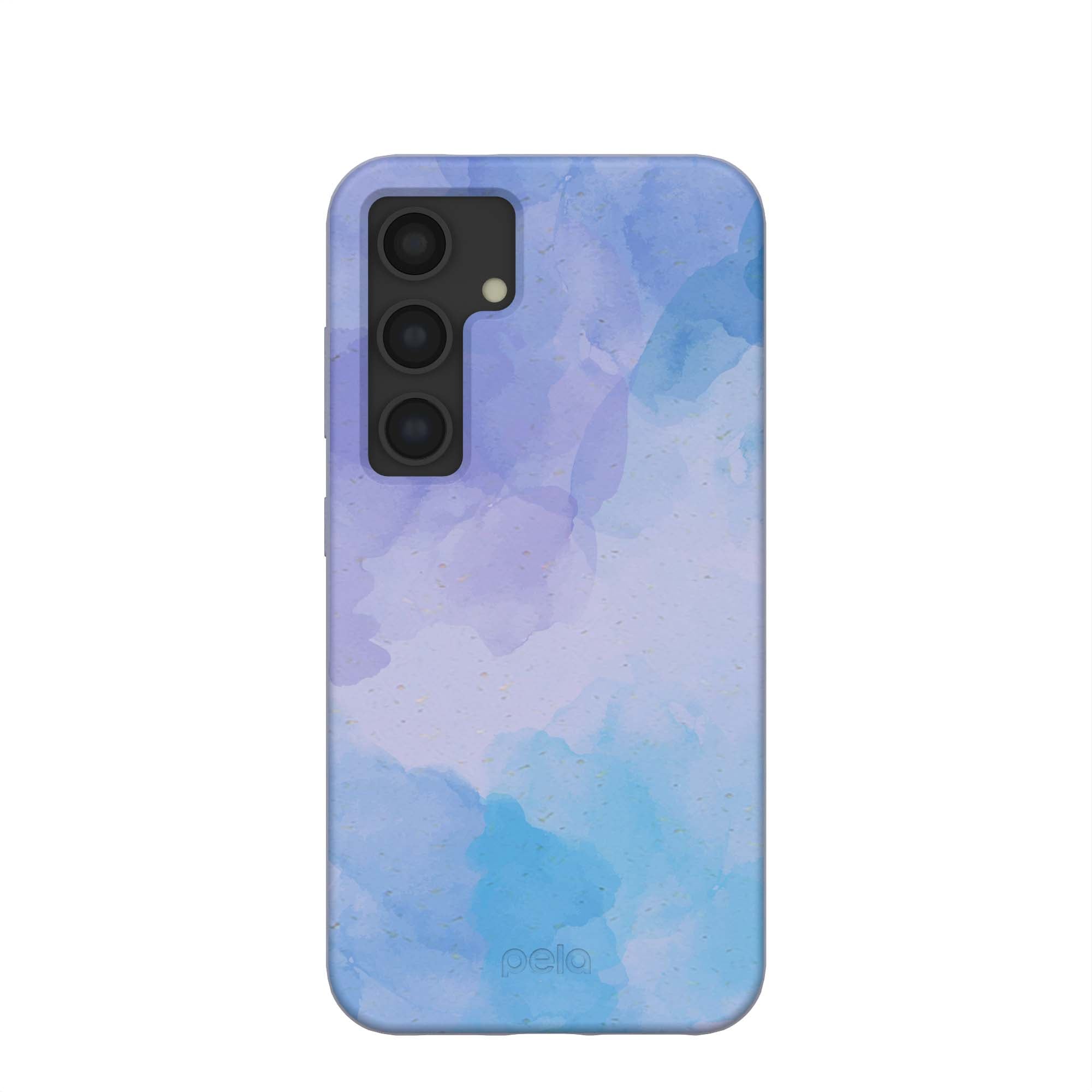 Lavender Blue Reflections Samsung Galaxy S24 Case Refurbished - Pela Case refurbished available on Cerqular