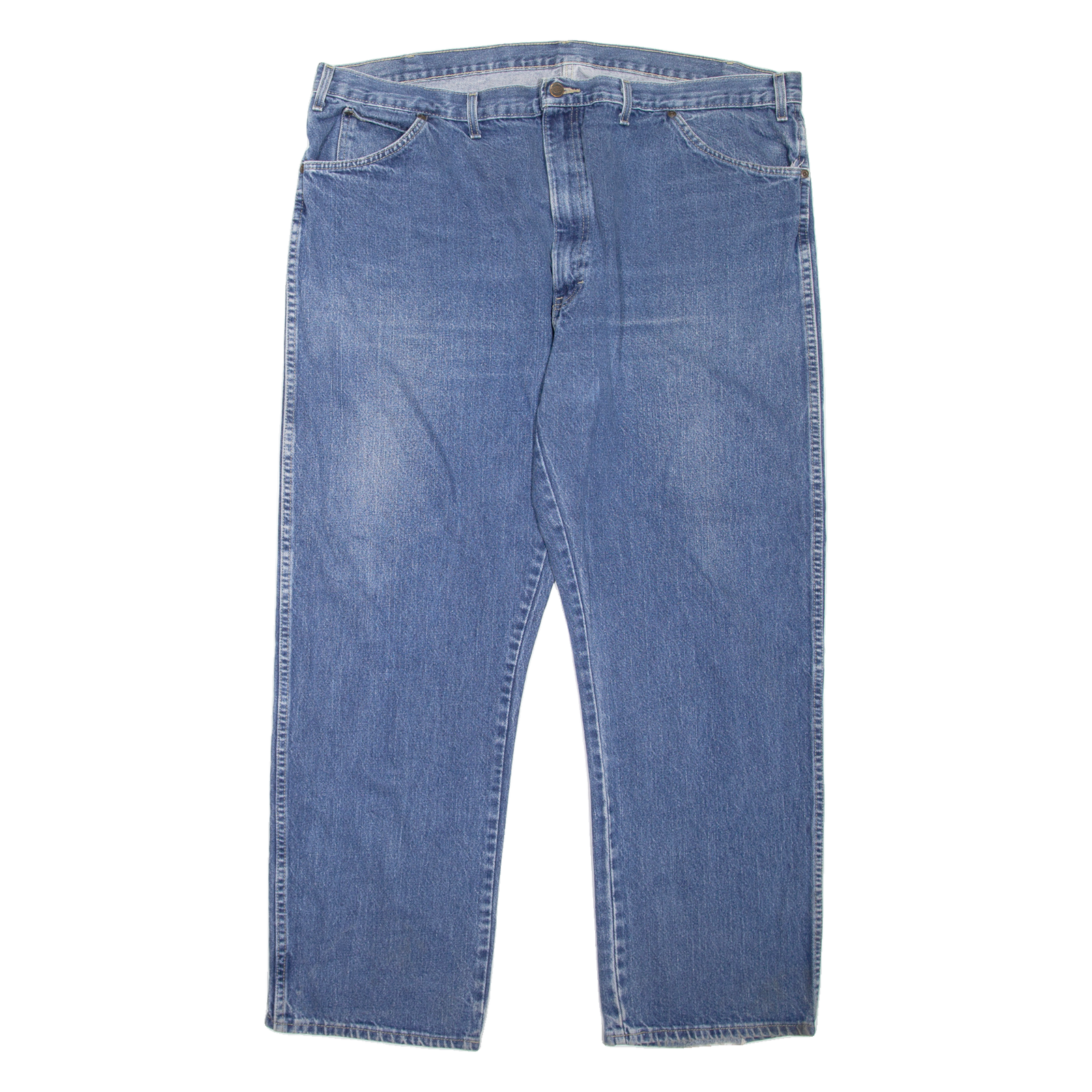 DICKIES Workwear Mens Jeans Blue Regular Tapered Stone Wash W44 L31 Refurbished - N/A refurbished available on Cerqular