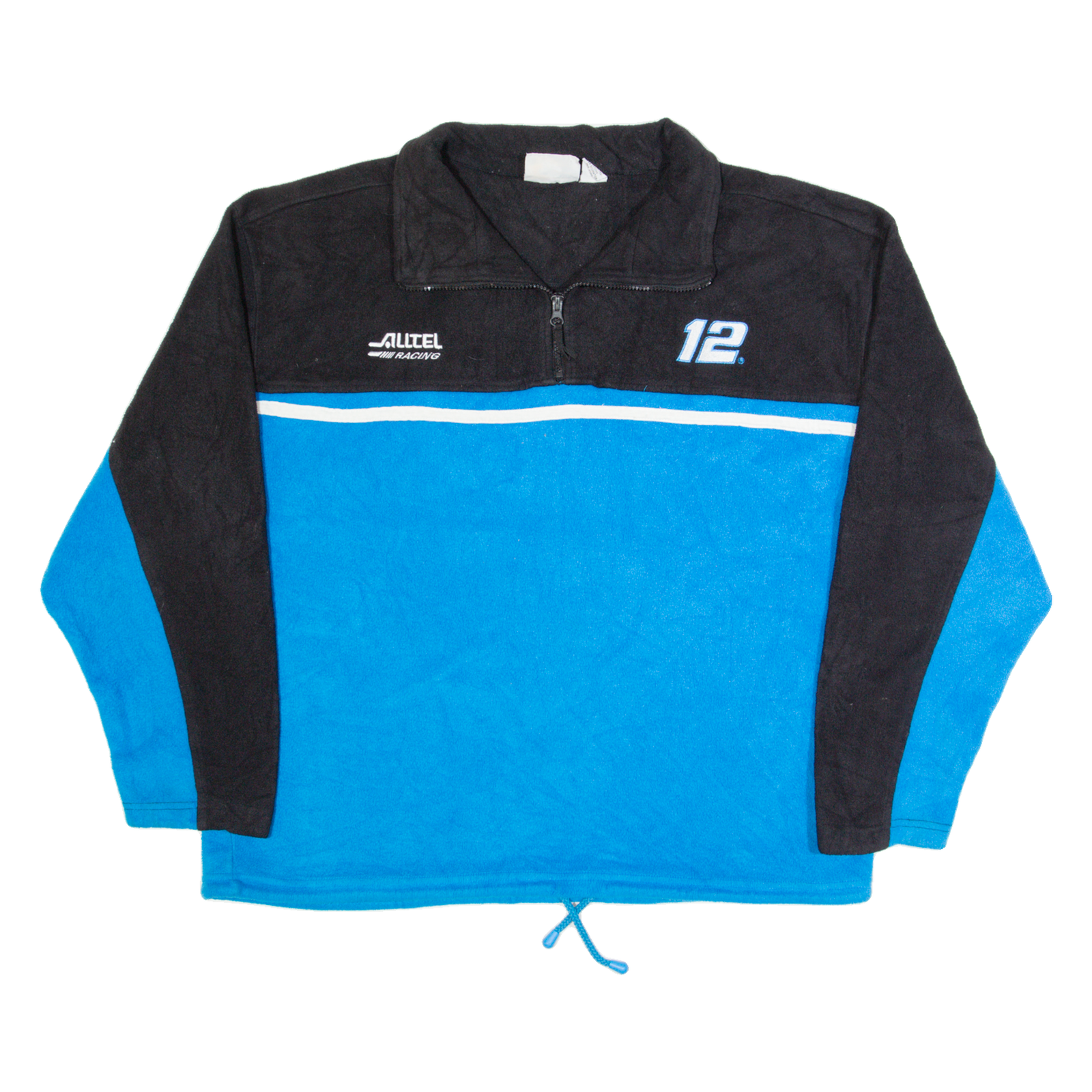Vintage WINNERS CIRCLE Racing Mens Fleece Blue 1/4 Zip 90s XL Refurbished - N/A refurbished available on Cerqular