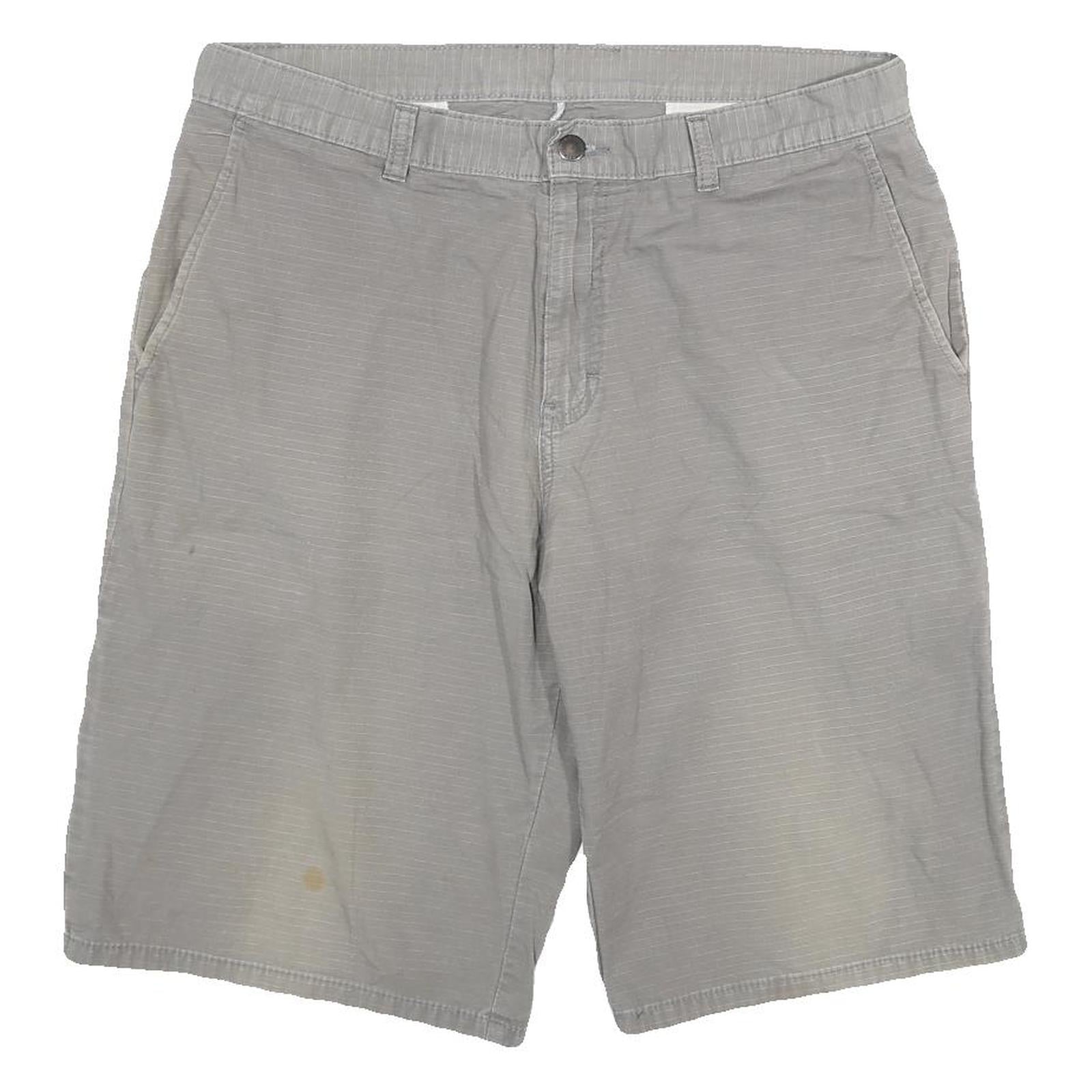 DICKIES Mens Shorts Grey Casual Cotton Blend 2XL W34 Workwear Durable Refurbished - N/A refurbished available on Cerqular