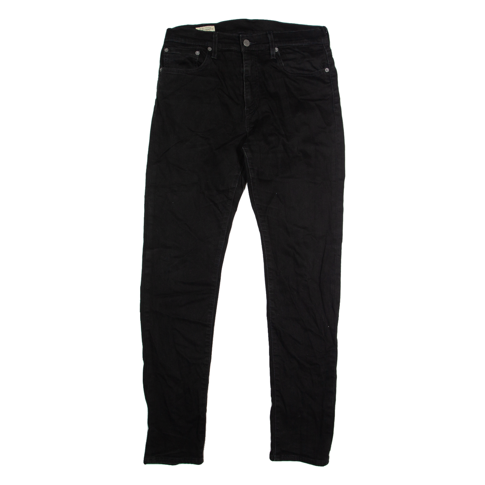 LEVI'S 512 BIG E Jeans Mens Black Slim Tapered W32 L31 Refurbished - N/A refurbished available on Cerqular