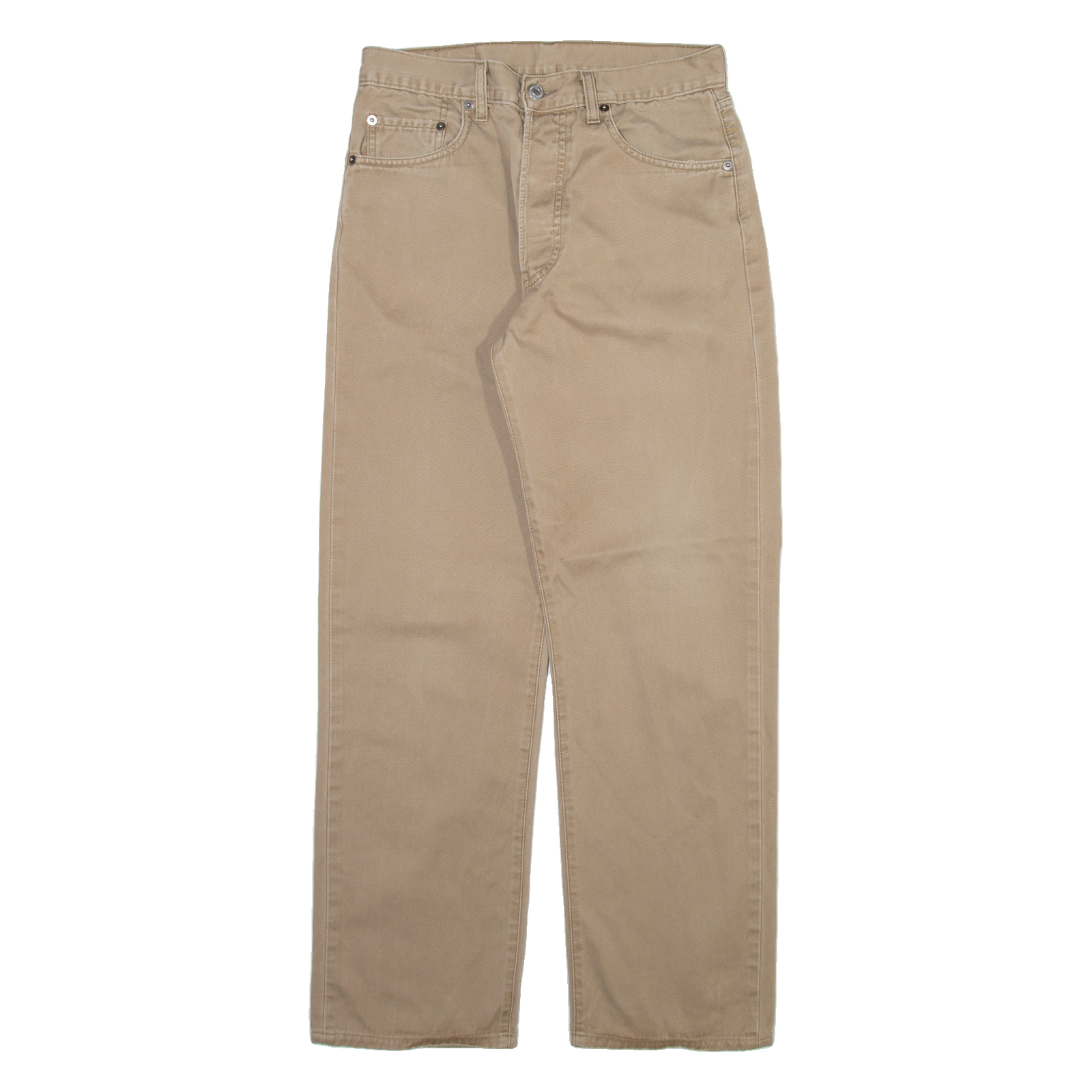 LEVI'S 451 Mens Trousers Beige Regular Straight W29 L29 Refurbished - N/A refurbished available on Cerqular