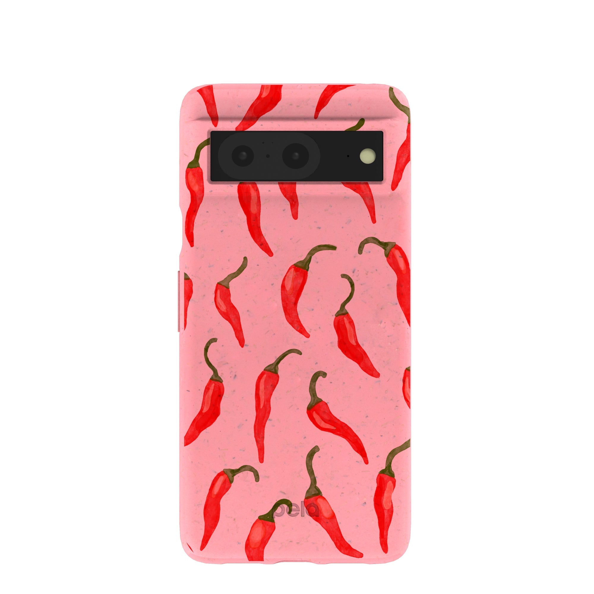 Bubblegum Pink Heatwave Google Pixel 8 Case Refurbished - Pela Case refurbished available on Cerqular