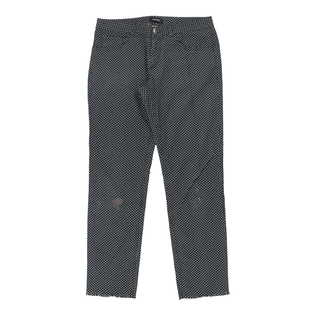 Max & Co Polka Dot Jeans - 32W UK 10 Blue Cotton | Size: UK 10 Refurbished - N/A (Preloved Designer is not a specific brand, it refurbished available on Cerqular