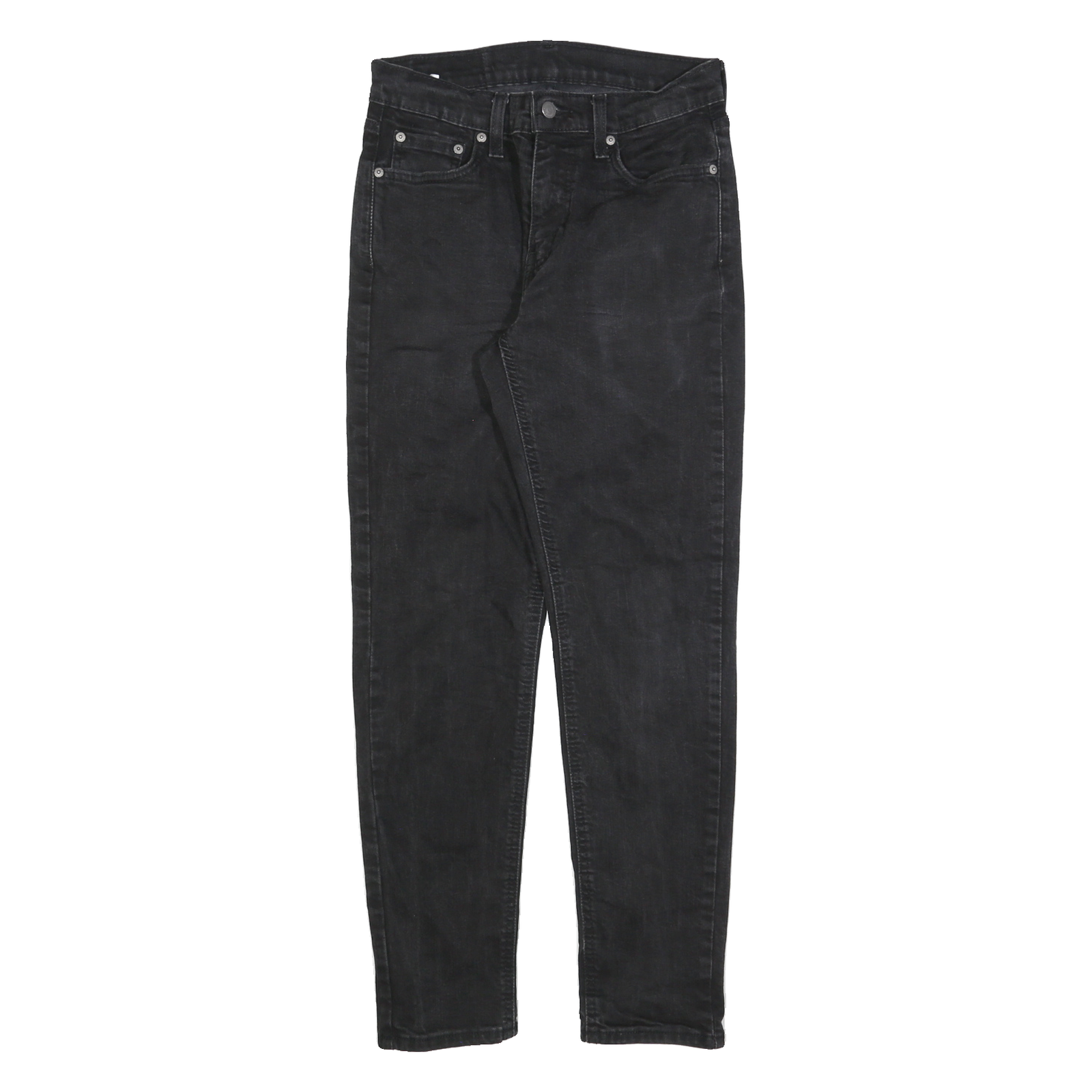 LEVI'S Mens Slim Black Skinny Denim Dark W30 L29 531 Zip Cotton Jeans Refurbished - N/A refurbished available on Cerqular
