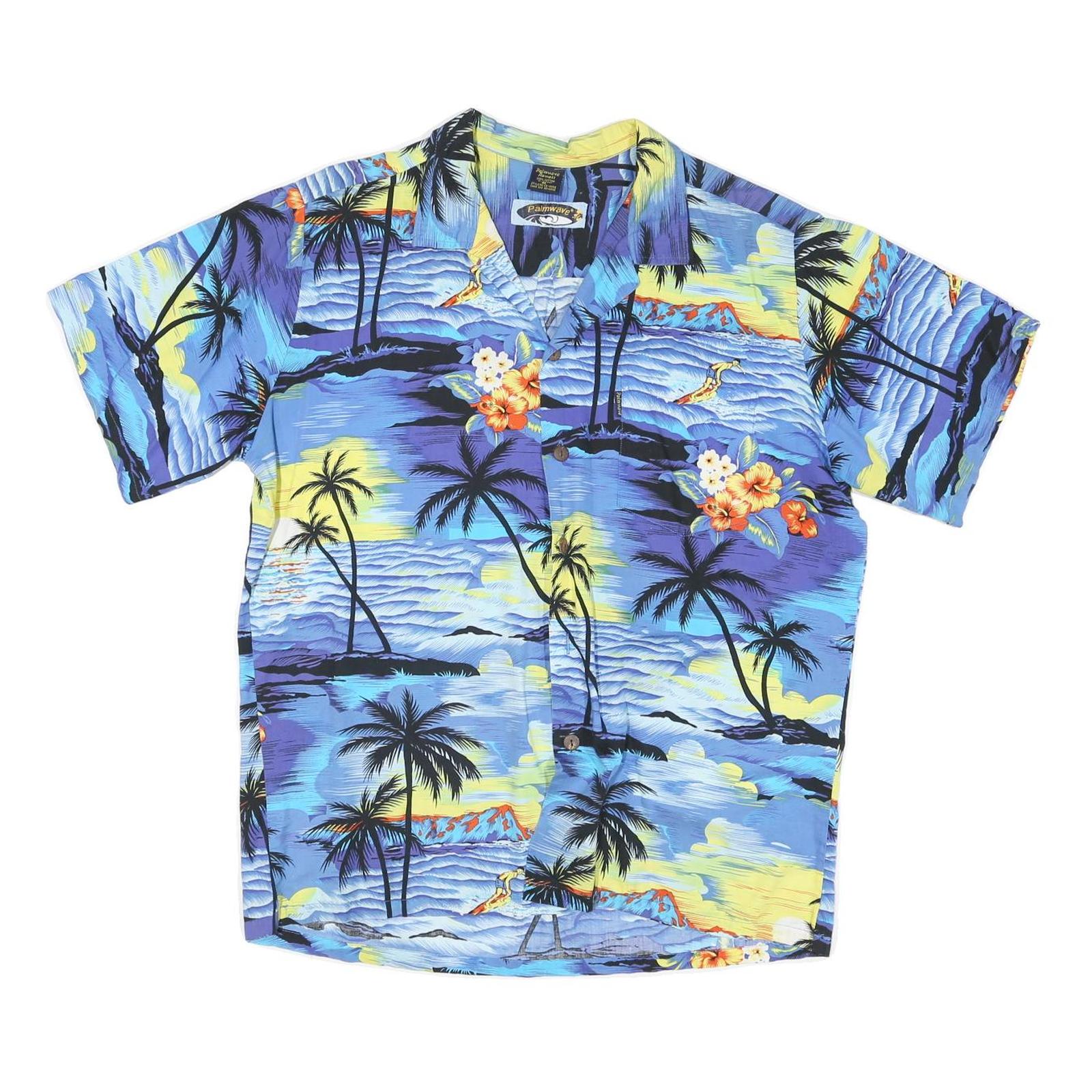 Buy PALMWAVE Mens Blue Hawaiian Shirt XL Cotton Blend Summer Beachwear Relaxed Fit Refurbished - $19.49 PALMWAVE Mens Blue Hawaiian Shirt XL Cotton Blend Summer Beachwear Relaxed Fit Refurbished - N/A refurbished available on Cerqular