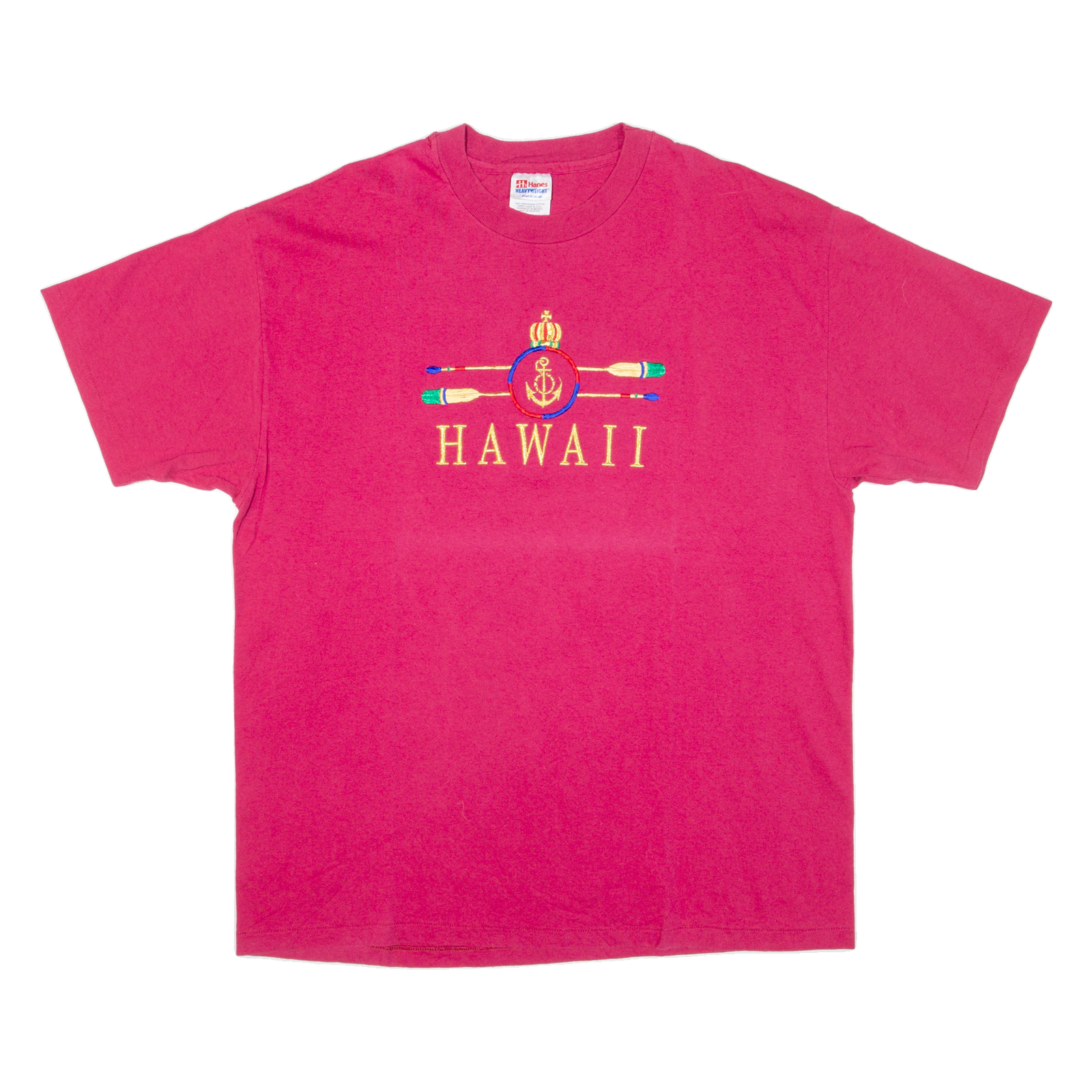 HANES Hawaii Womens T-Shirt Pink XL Refurbished - N/A refurbished available on Cerqular